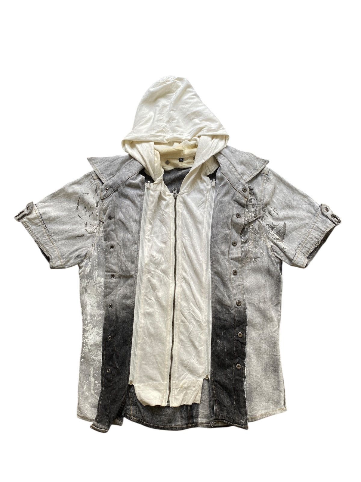 In The Attic × Japanese Brand In The Attic Removable Hoodie Design  