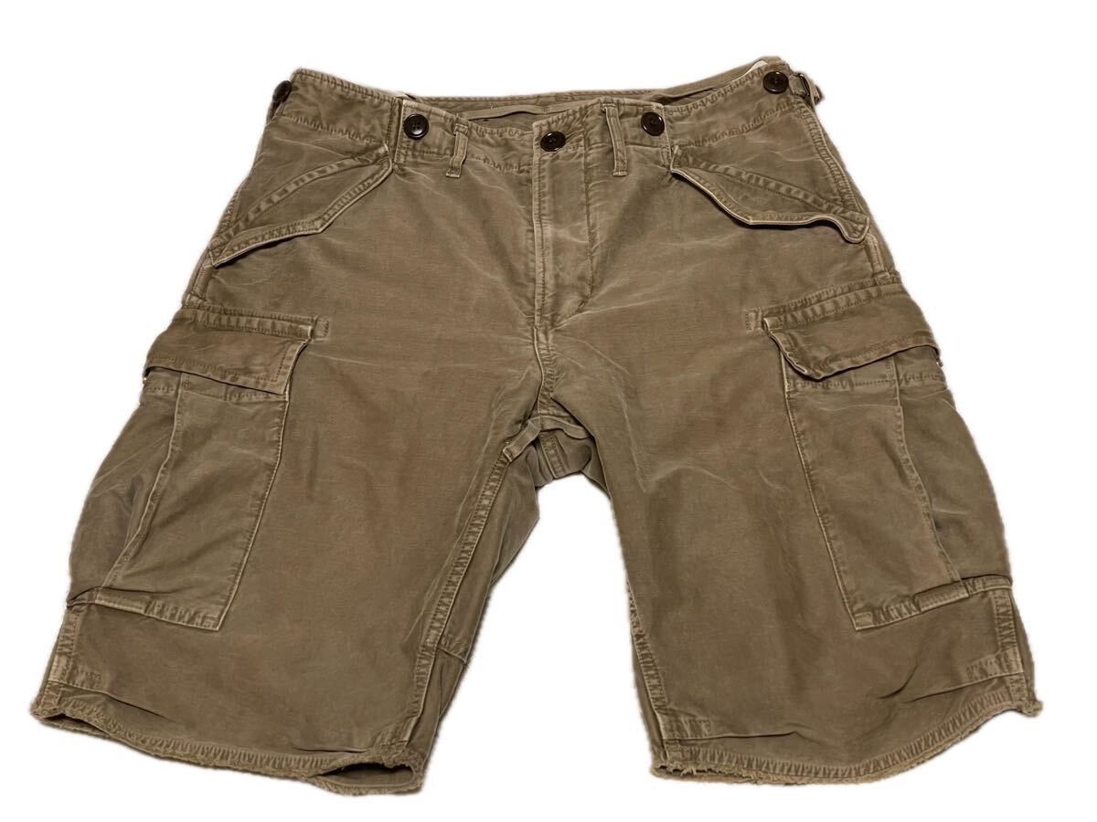 Visvim Visvim EIGER SANCTION CARGO SHORTS DMGD size 2 Size US 32 / EU 48 - 1 Thumbnail