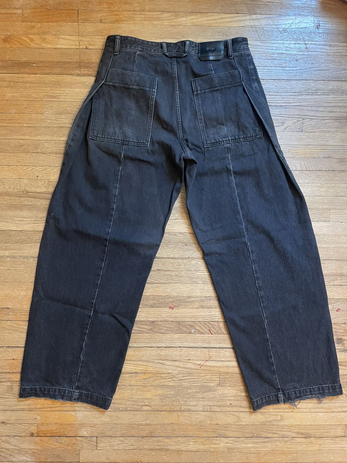 Solid Homme black barrel leg jean Size US 34 / EU 50 - 2 Thumbnail