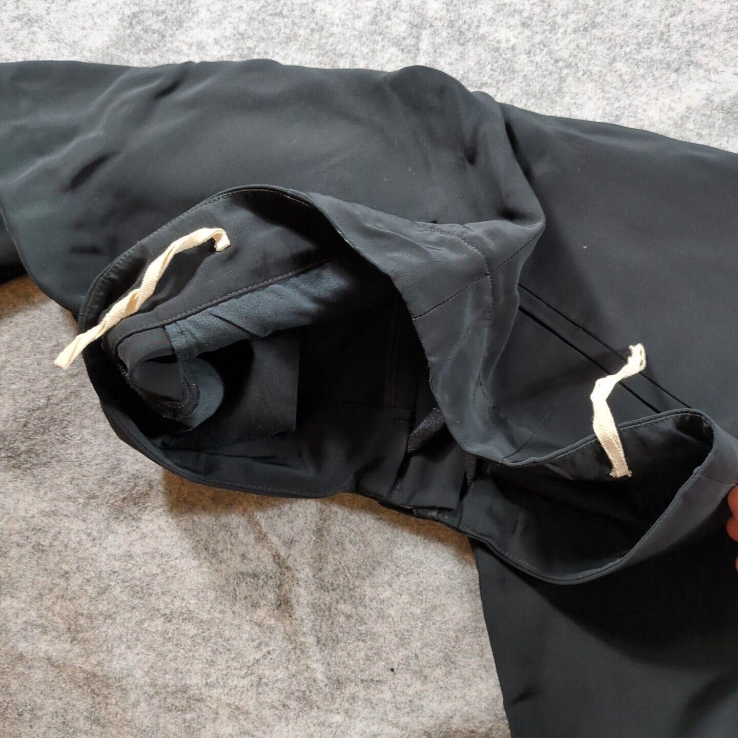 Marni Marni Pants Womens Size 40 Black Straight Leg Viscose Pants Size 30" / US 8 / IT 44 - 6 Thumbnail