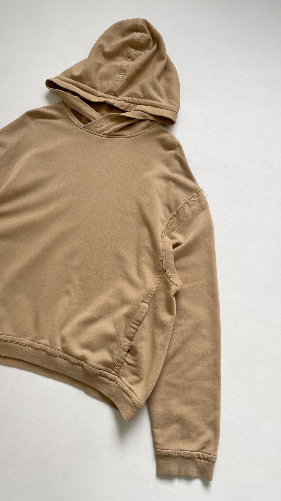 Haider Ackermann ‘Floral Embroidered’ Tan Cotton Perth Hoodie Size US L / EU 52-54 / 3 - 6 Thumbnail