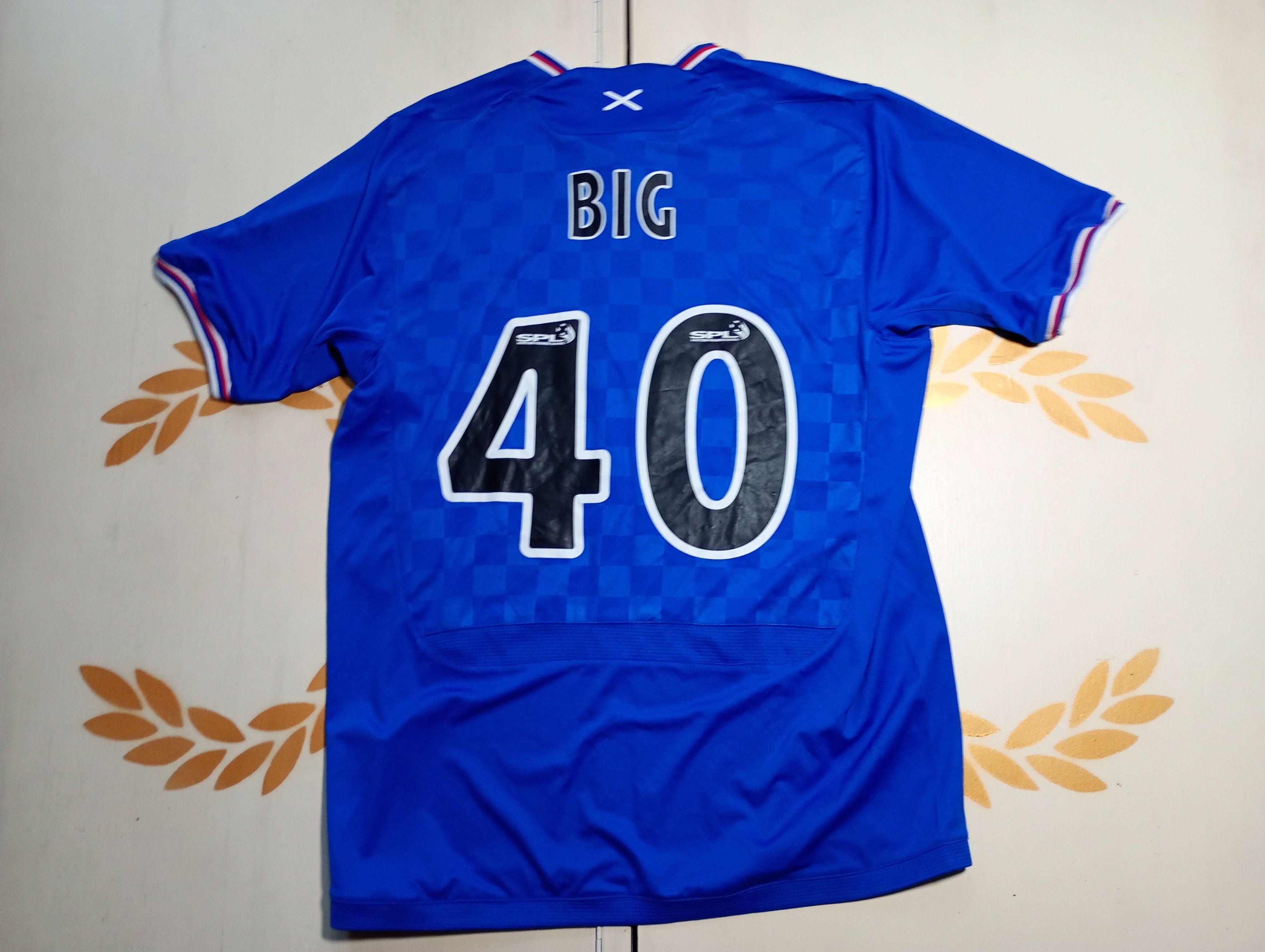 Umbro Umbro Glasgow Rangers Home Jersey 2009-2010 Size US L / EU 52-54 / 3 - 9 Thumbnail