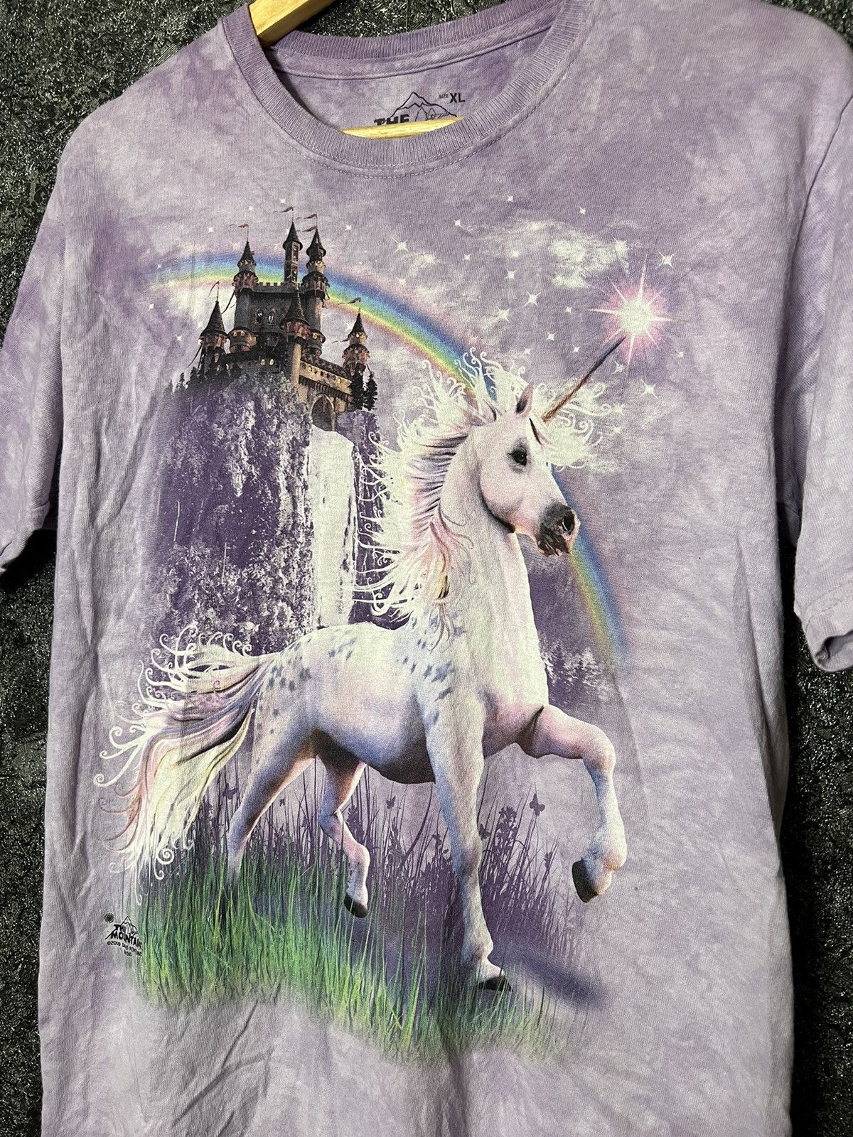 Vintage 🦄Rare Vintage The Mountain Unicorn T-Shirt Tee Size US M / EU 48-50 / 2 - 3 Thumbnail