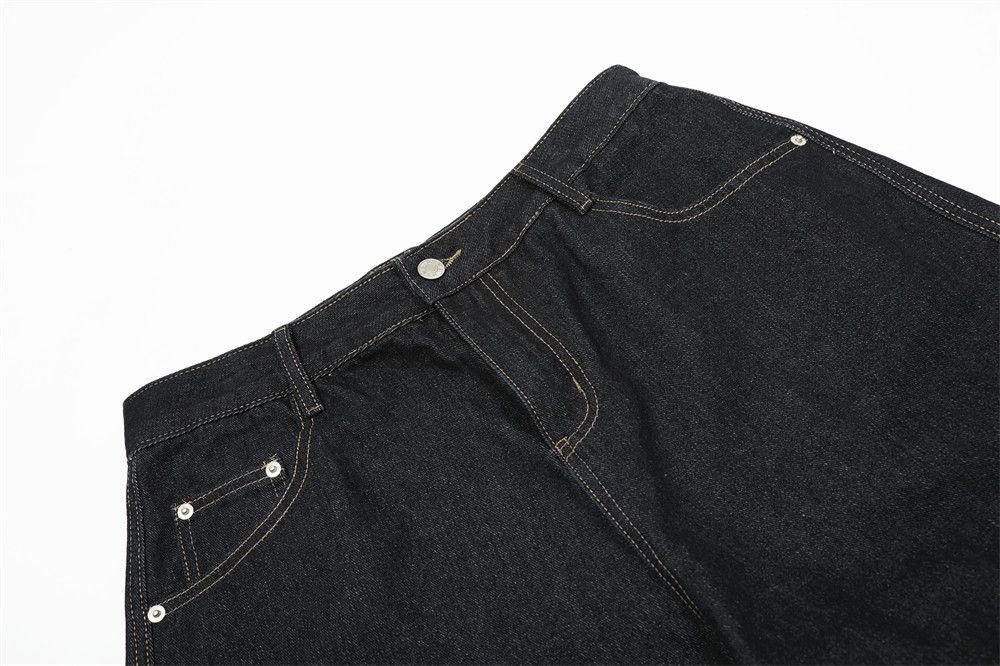 Japanese Brand × Vintage Leopard print loose wide-leg scimitar jeans Size US 32 / EU 48 - 3 Thumbnail