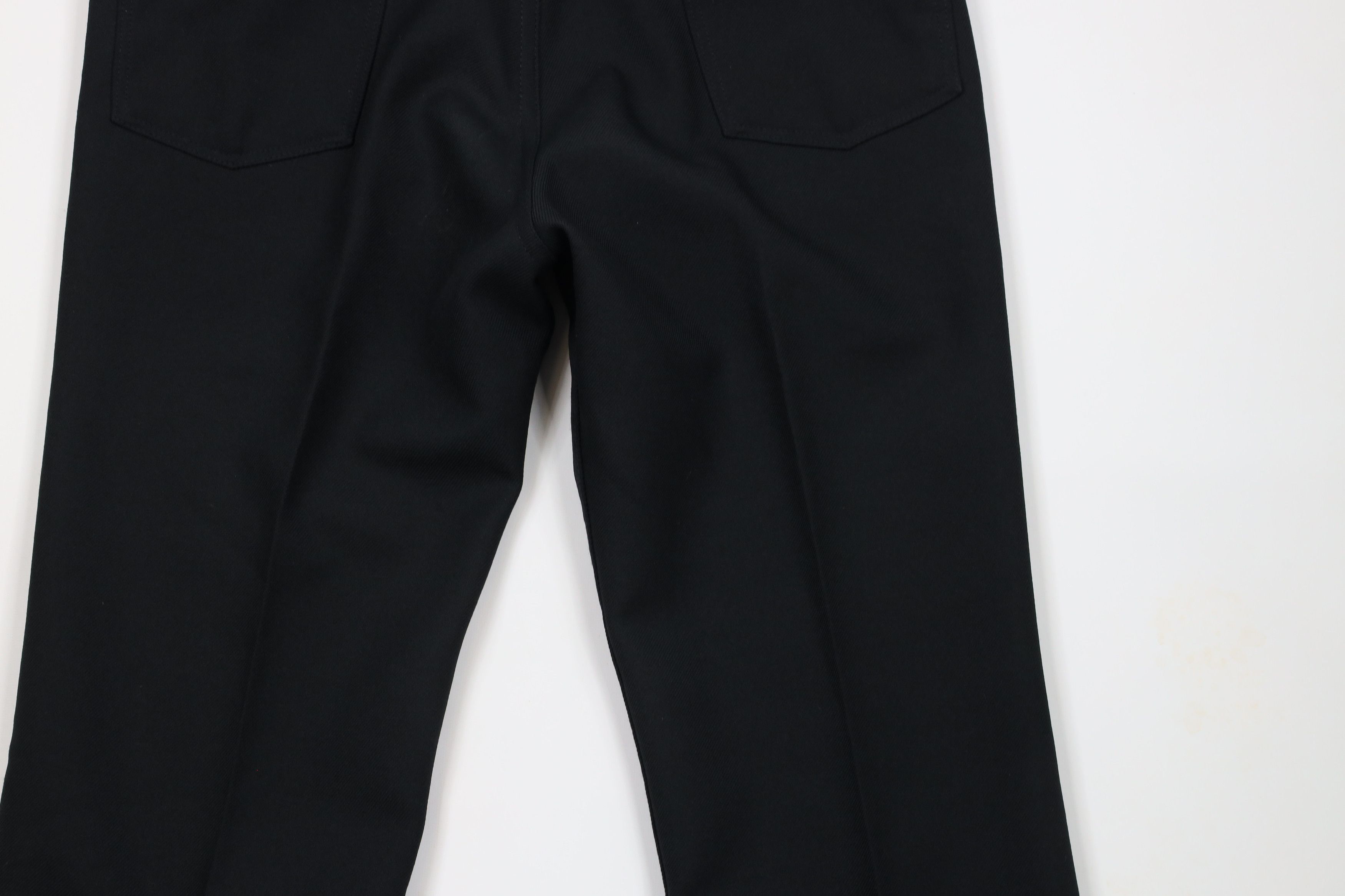 Vintage × Wrangler Vintage 90s Wrangler Leg Knit Chino Pants Trousers Black USA Size US 36 / EU 52 - 10 Thumbnail