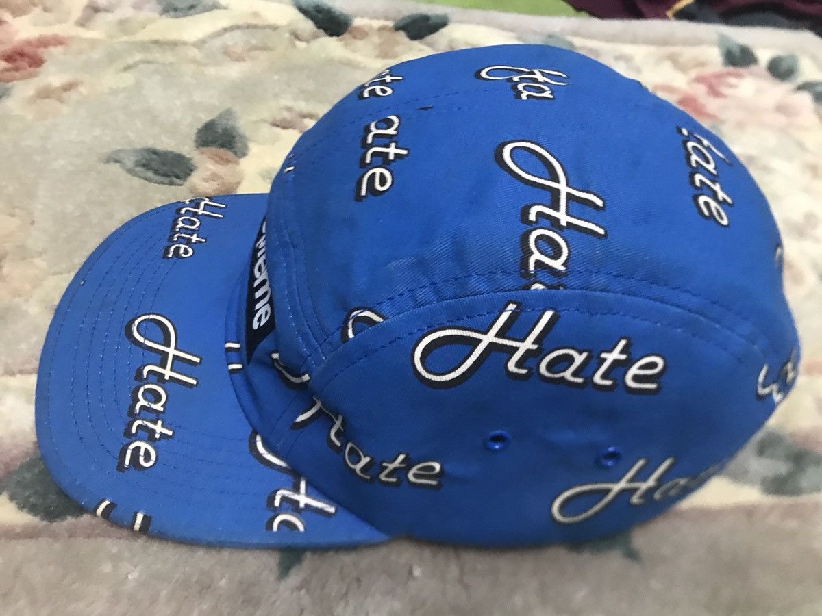 Supreme Supreme hate 5 Panel Rare Size ONE SIZE - 3 Thumbnail