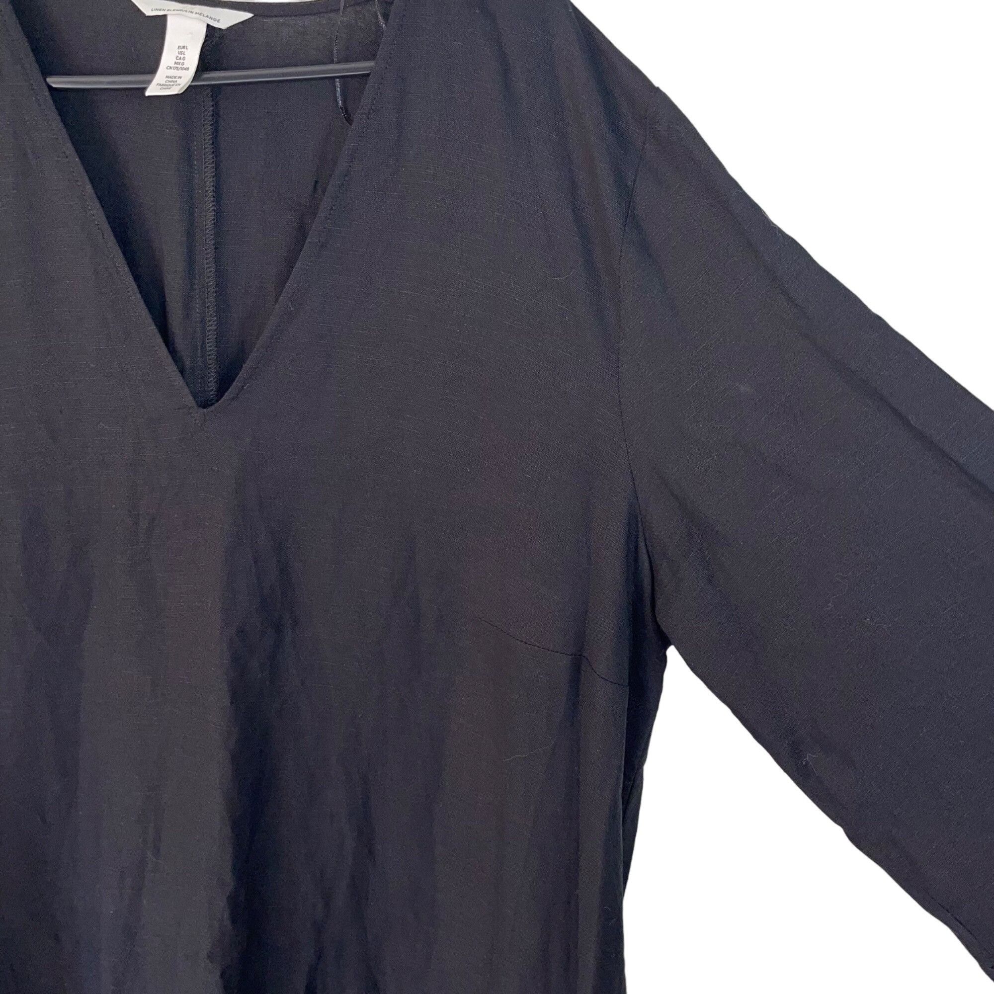 Other H M Womens Dress Size Large Black Size L / US 10 / IT 46 - 3 Thumbnail