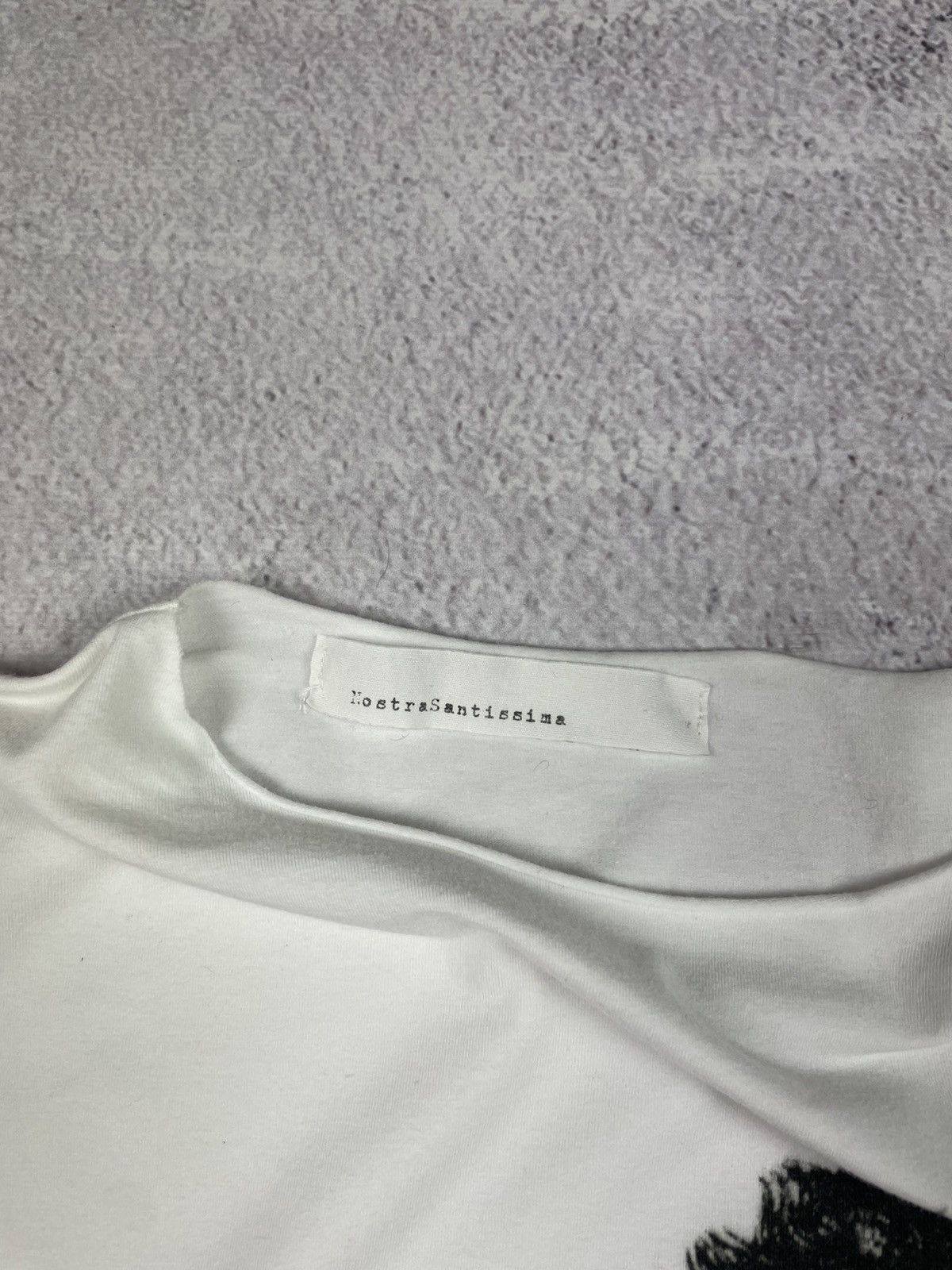 Nostra Santissima Nostrasantissima Womens White T-shirt Made in Italy Size XL / US 12-14 / IT 48-50 - 6 Thumbnail