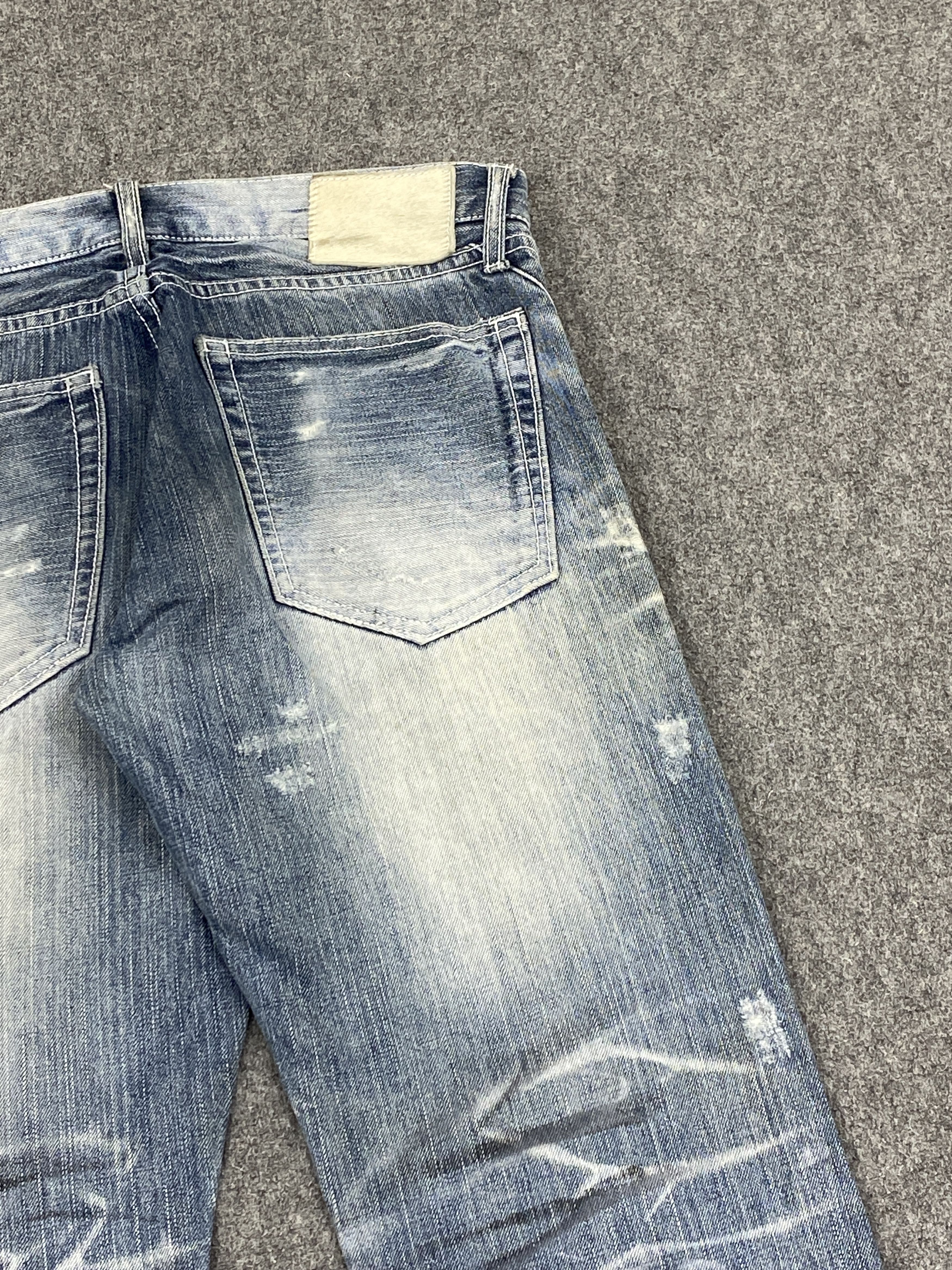If Six Was Nine Vintage Japanese Brand Faded Blue jeans DP2747 Size US 32 / EU 48 - 16 Thumbnail