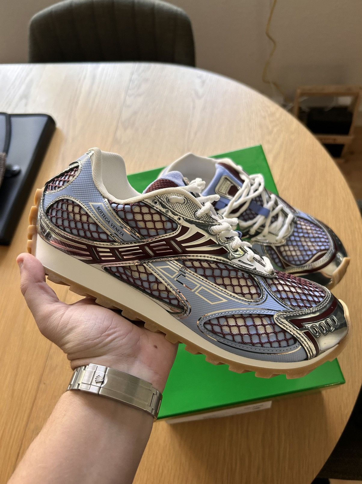 Bottega Veneta Bottega Veneta Orbit Sneakers Size US 7 / EU 40 - 1 Thumbnail