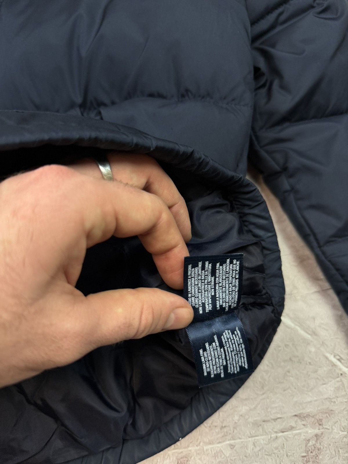 Polo Ralph Lauren Navy Polo Ralph Lauren Puffer Jacket Size US S / EU 44-46 / 1 - 7 Thumbnail