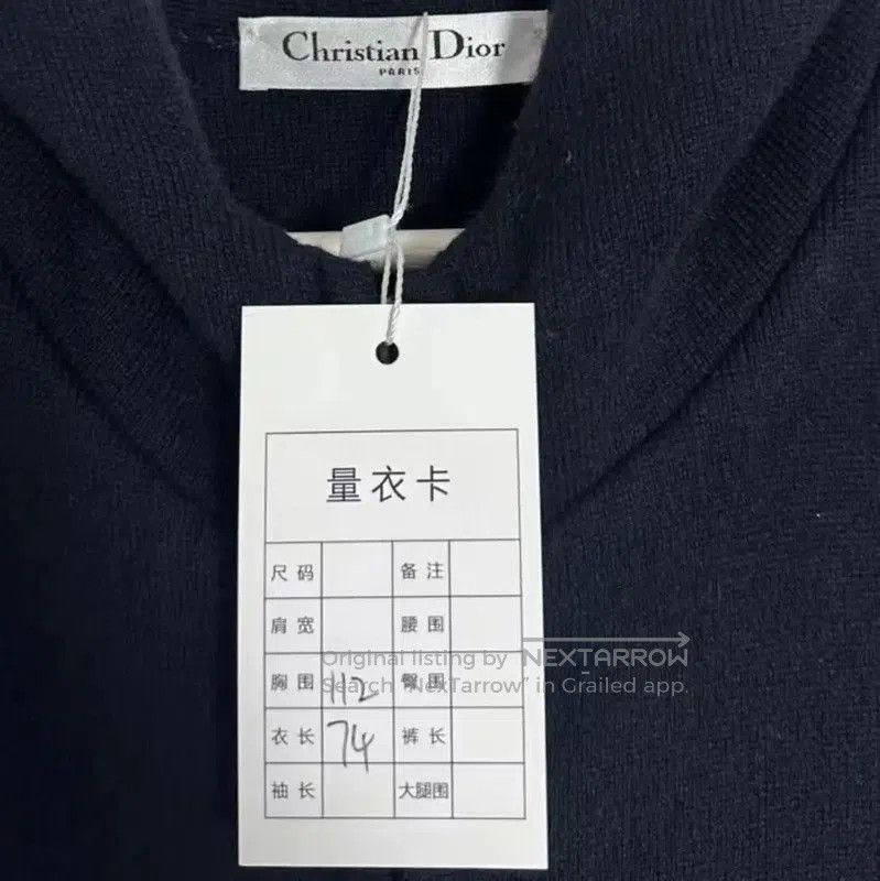 Dior Dior Black Cotton Women’s Cardigan . Size M / US 6-8 / IT 42-44 - 5 Thumbnail