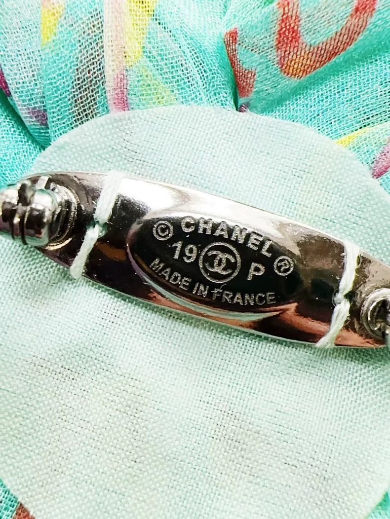 Chanel Chanel 19P green camellia brooch Size ONE SIZE - 5 Thumbnail