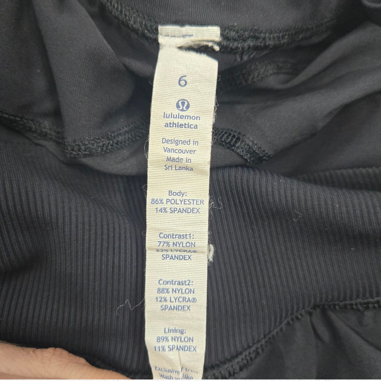 Lululemon Lululemon Dance Studio Crop Wrap Waist Black Pants Size 6 Size 28" / US 6 / IT 42 - 9 Thumbnail