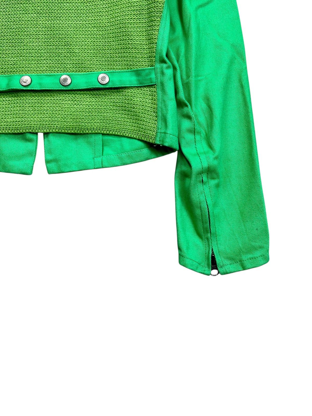 20471120 1980s Ozone Community - Cyber Green Work Jacket Size US M / EU 48-50 / 2 - 9 Thumbnail