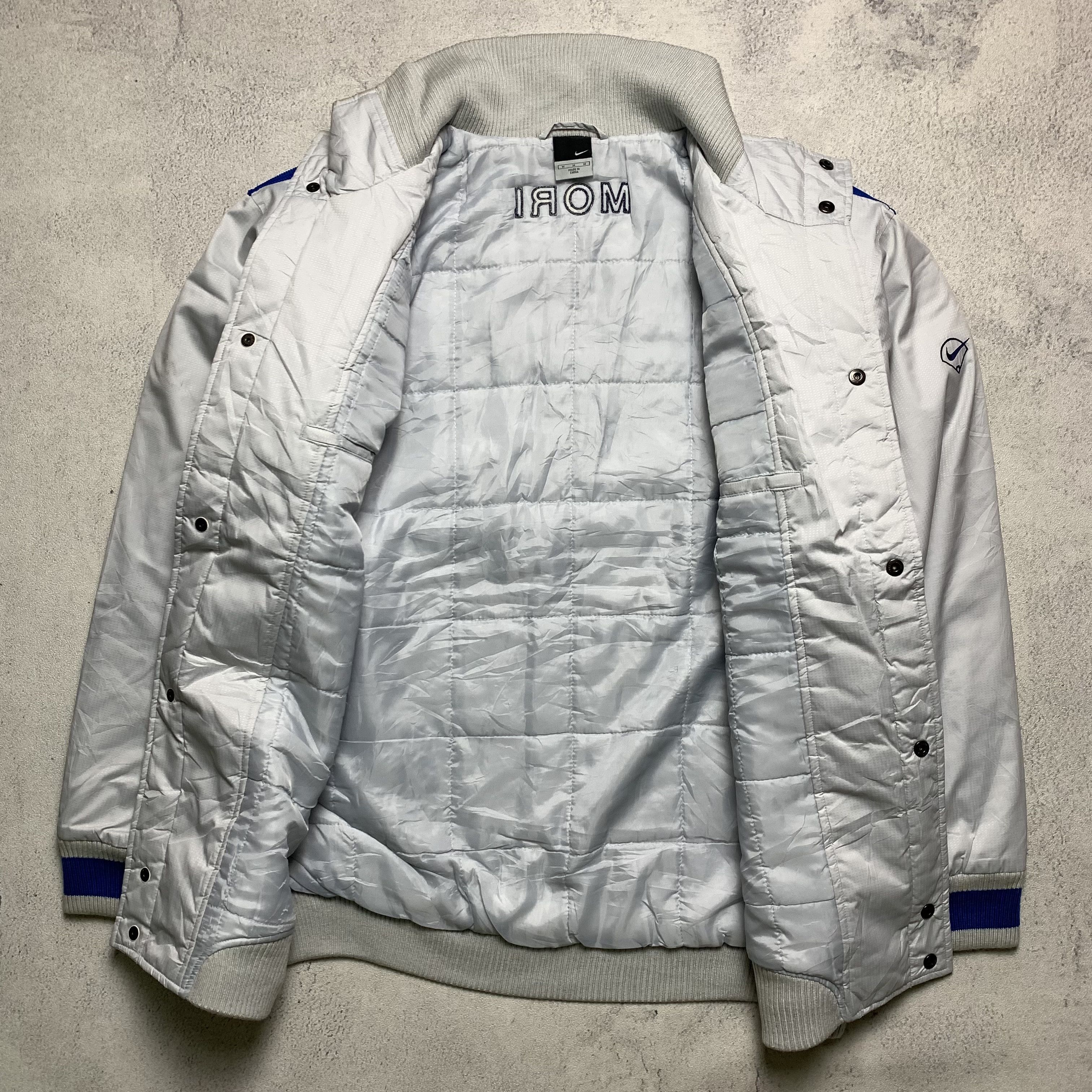 Nike 2000s Nike Swoosh Big Logo Puffer Jacket Size US M / EU 48-50 / 2 - 6 Thumbnail