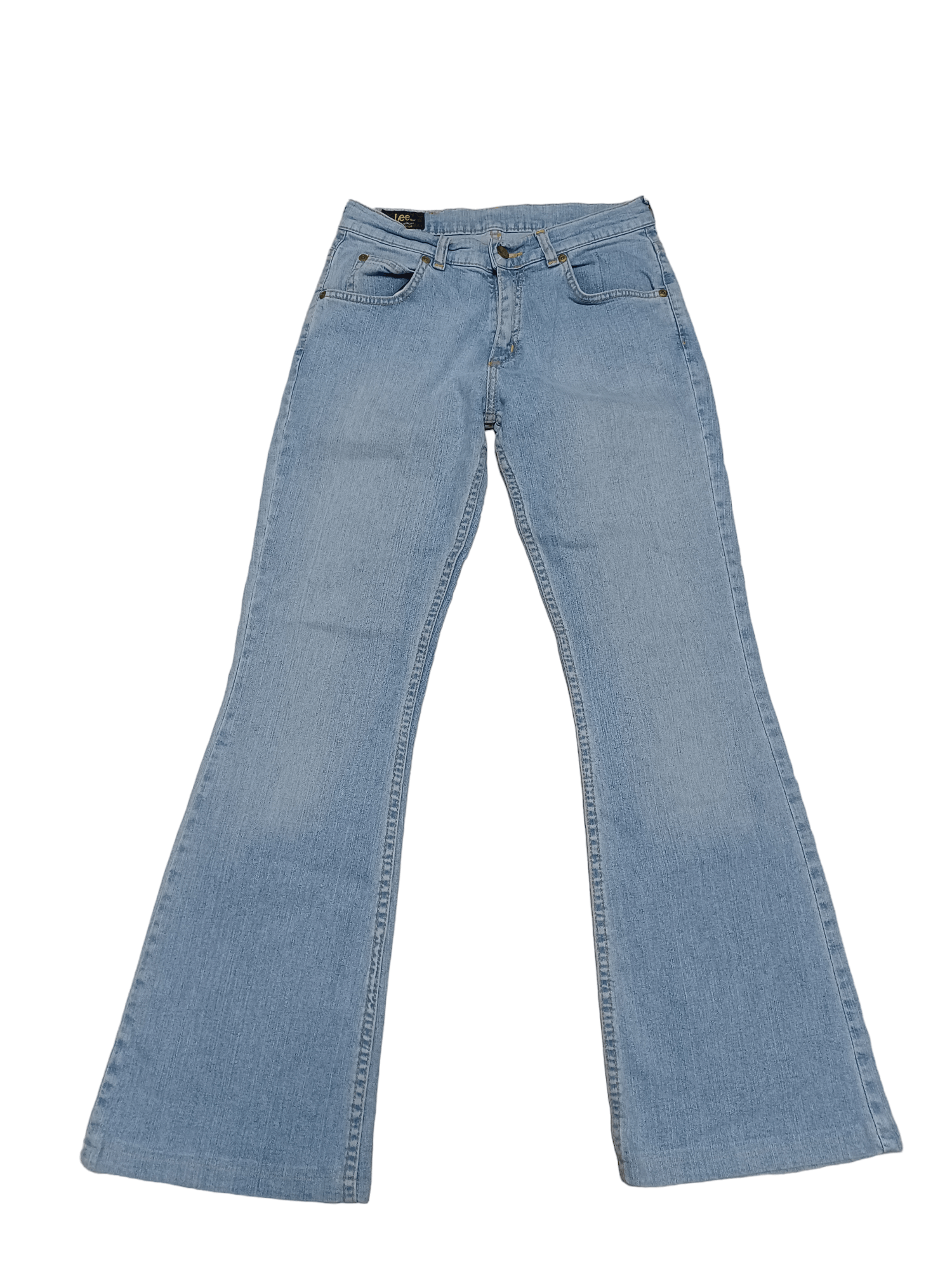 Lee VINTAGE LEE 90S FLARE FANTASTIC LADY`S JEANS DENIM Size 27" / US 4 / IT 40 - 1 Thumbnail
