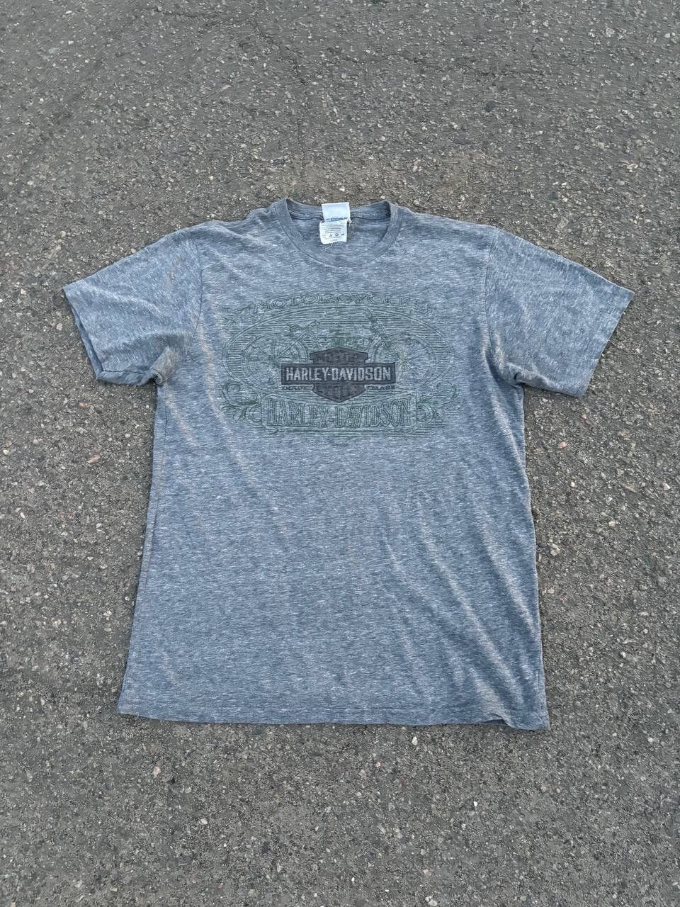 Harley Davidson × Vintage Vintage Y2K Harley Davidson Chicago USA T Shirt Size US L / EU 52-54 / 3 - 3 Thumbnail