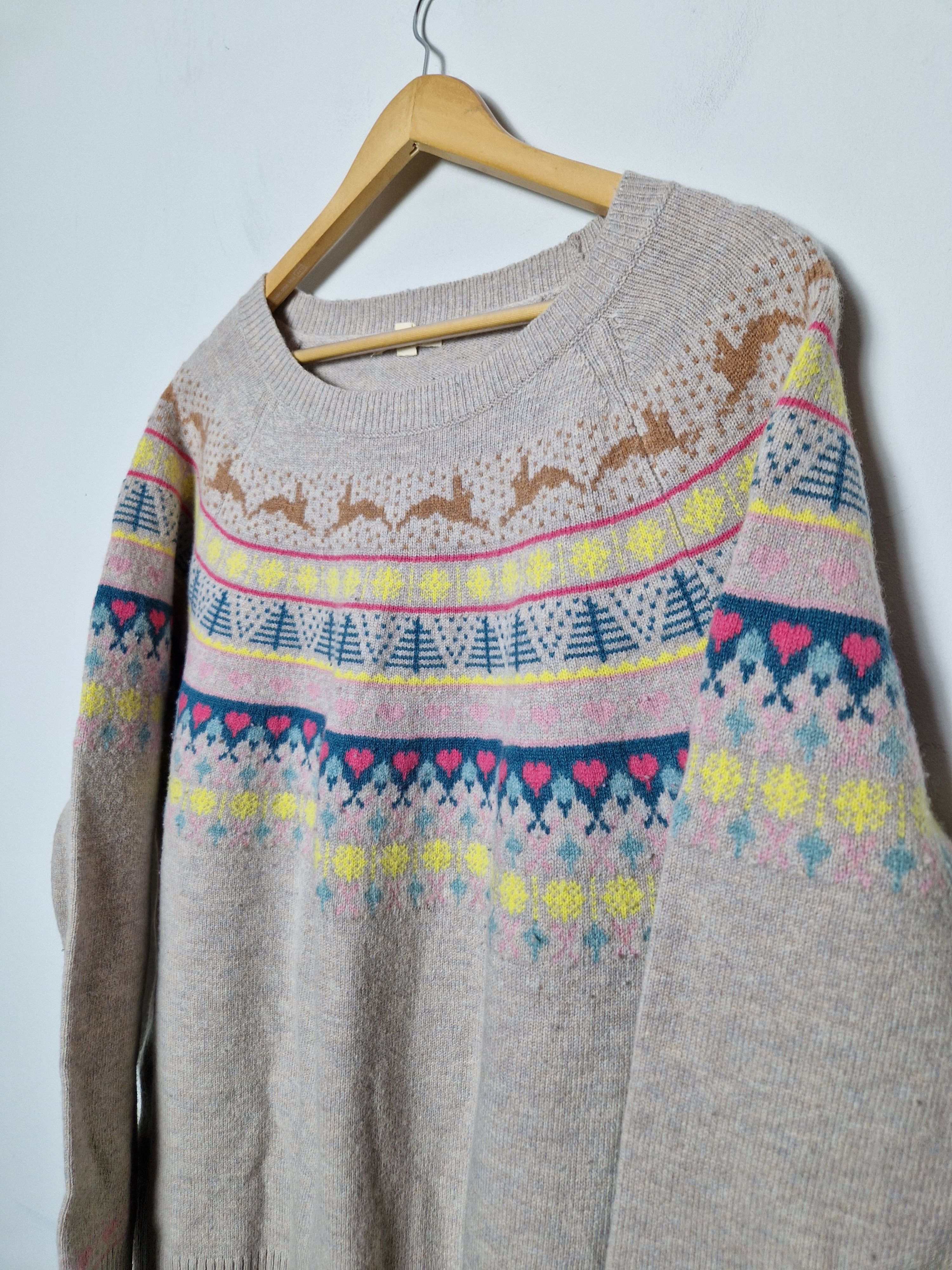 Vintage vintage lambswool sweater Size US XL / EU 56 / 4 - 2 Thumbnail