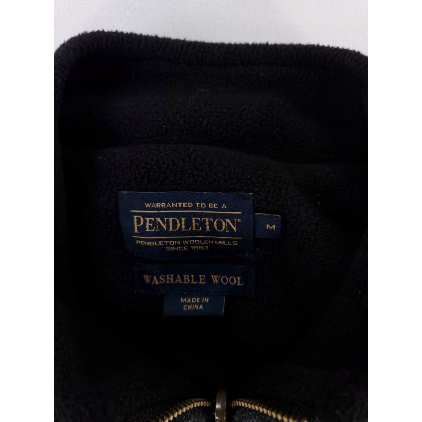 Pendleton Pendleton Sweater Vest Gray Wool Full Zip Lined Mens M Size US M / EU 48-50 / 2 - 3 Thumbnail