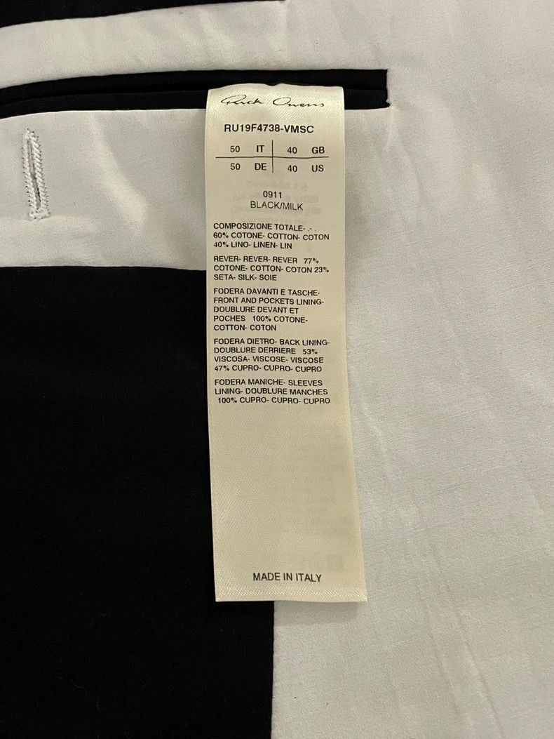 Rick Owens rick owens velvet suit jacket-2508 Size US L / EU 52-54 / 3 - 3 Thumbnail