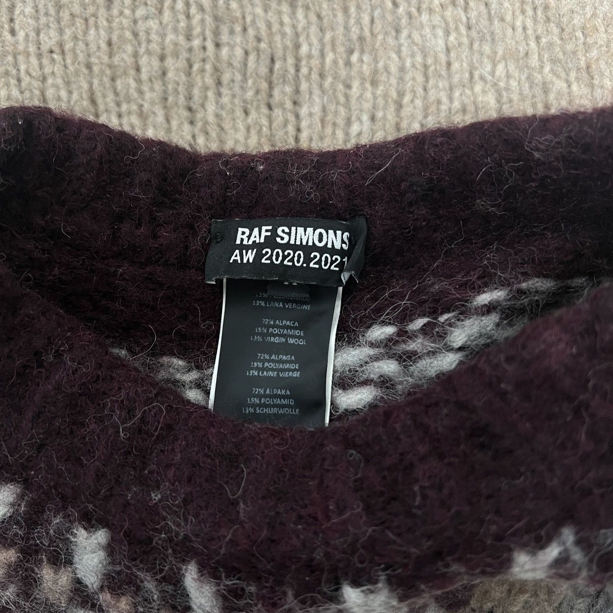 Raf Simons Raf Simons 20AW Nordic Knit Sweater Size US M / EU 48-50 / 2 - 5 Thumbnail