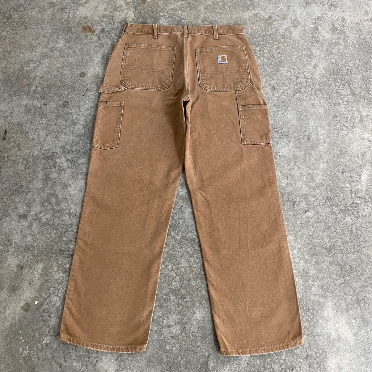 Carhartt Vintage Carhartt Double Knee Ripped Carpenter Work Pants Size US 33 - 13 Thumbnail