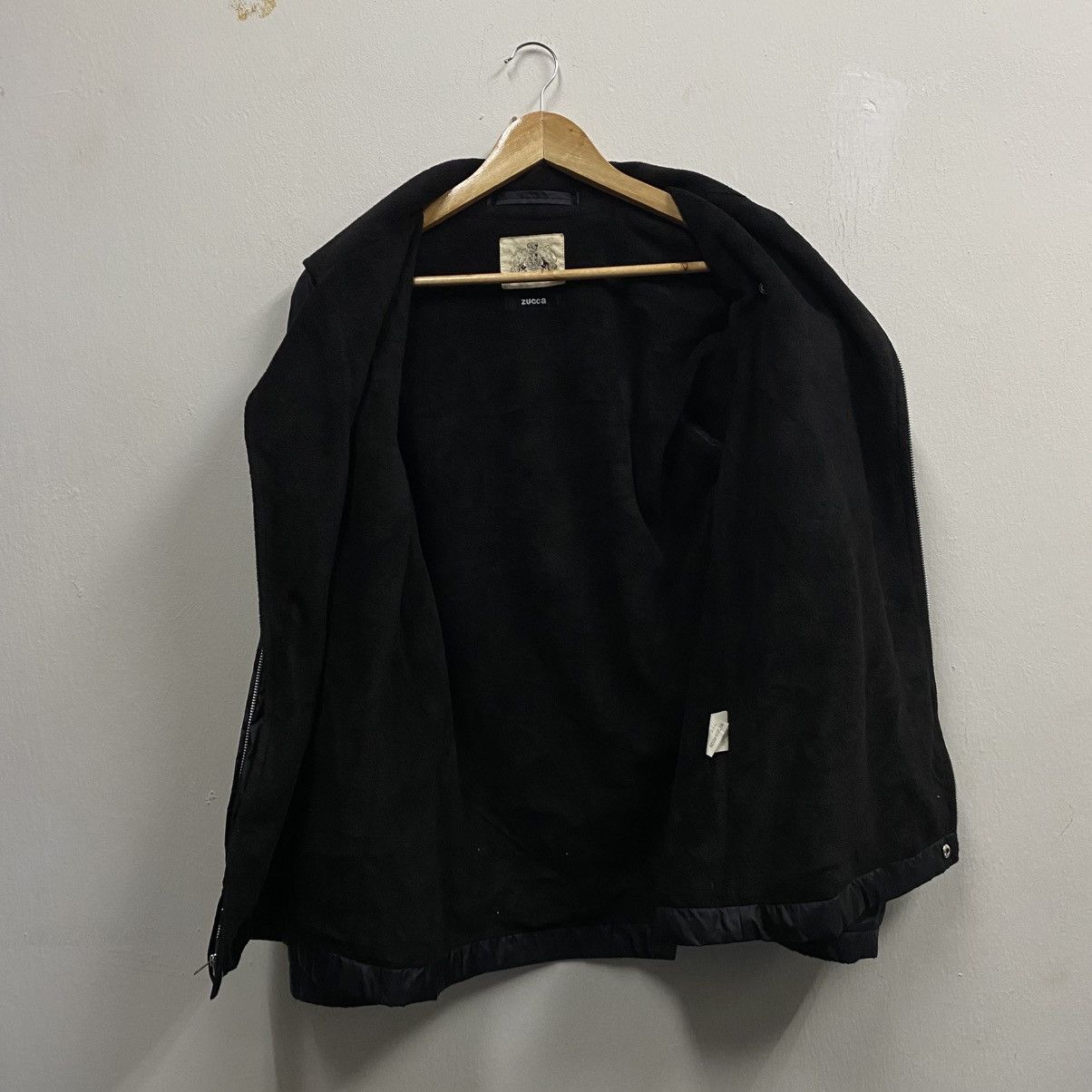 Zucca Vintage Zucca Nylon Biker Jacket Black Size US M / EU 48-50 / 2 - 3 Thumbnail