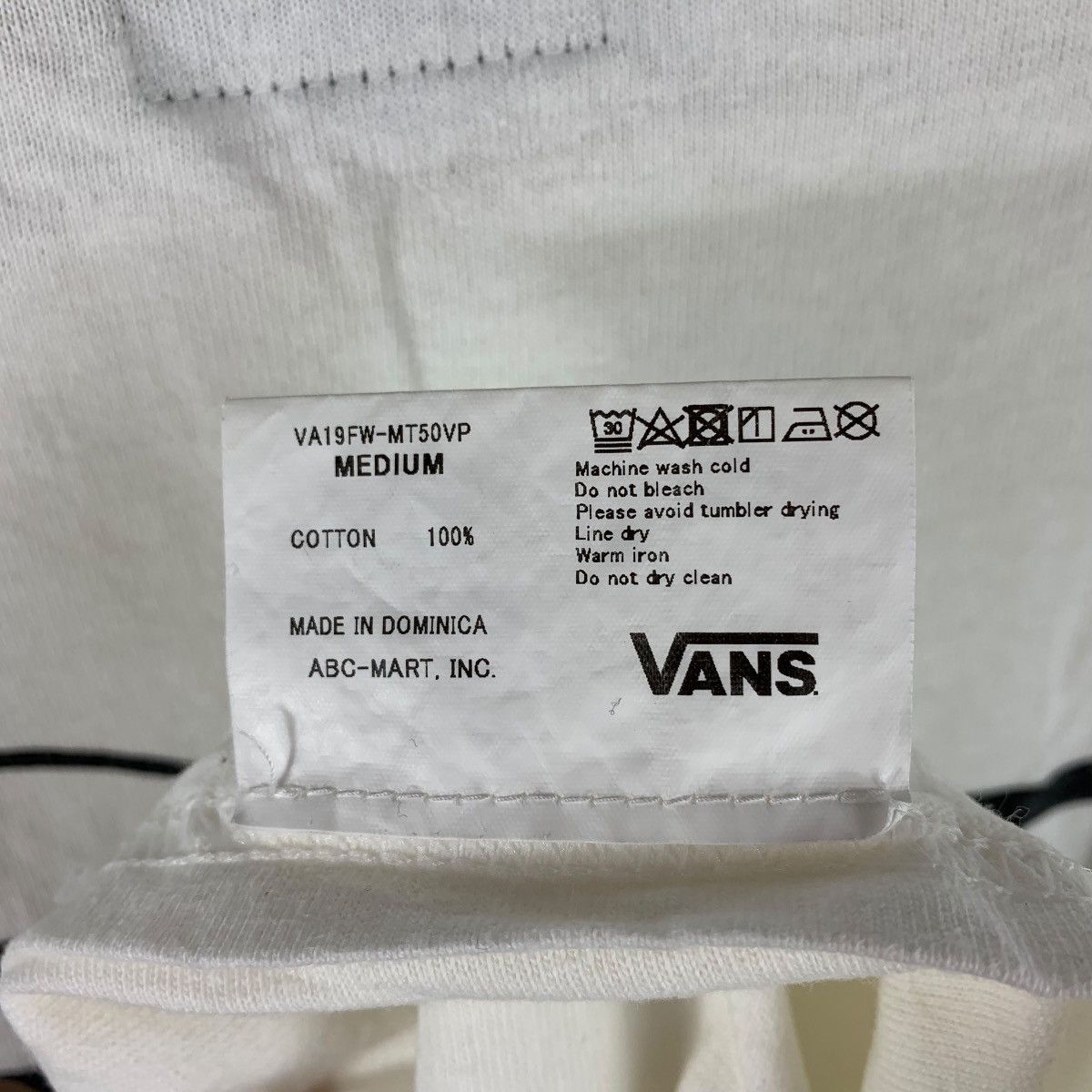 Vans Vintage VANS Big logo printed tee Size US M / EU 48-50 / 2 - 10 Thumbnail