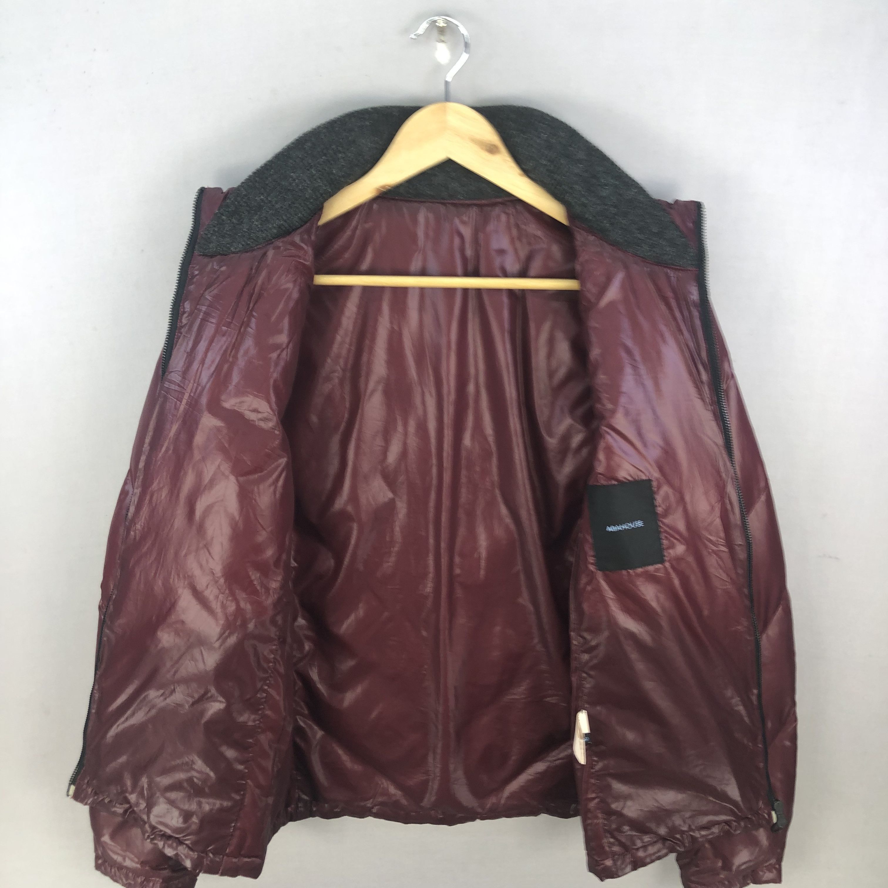 ABAHOUSE Vintage Japanese Brand Double Zip Puffer Down Jacket Size US XS / EU 42 / 0 - 5 Thumbnail