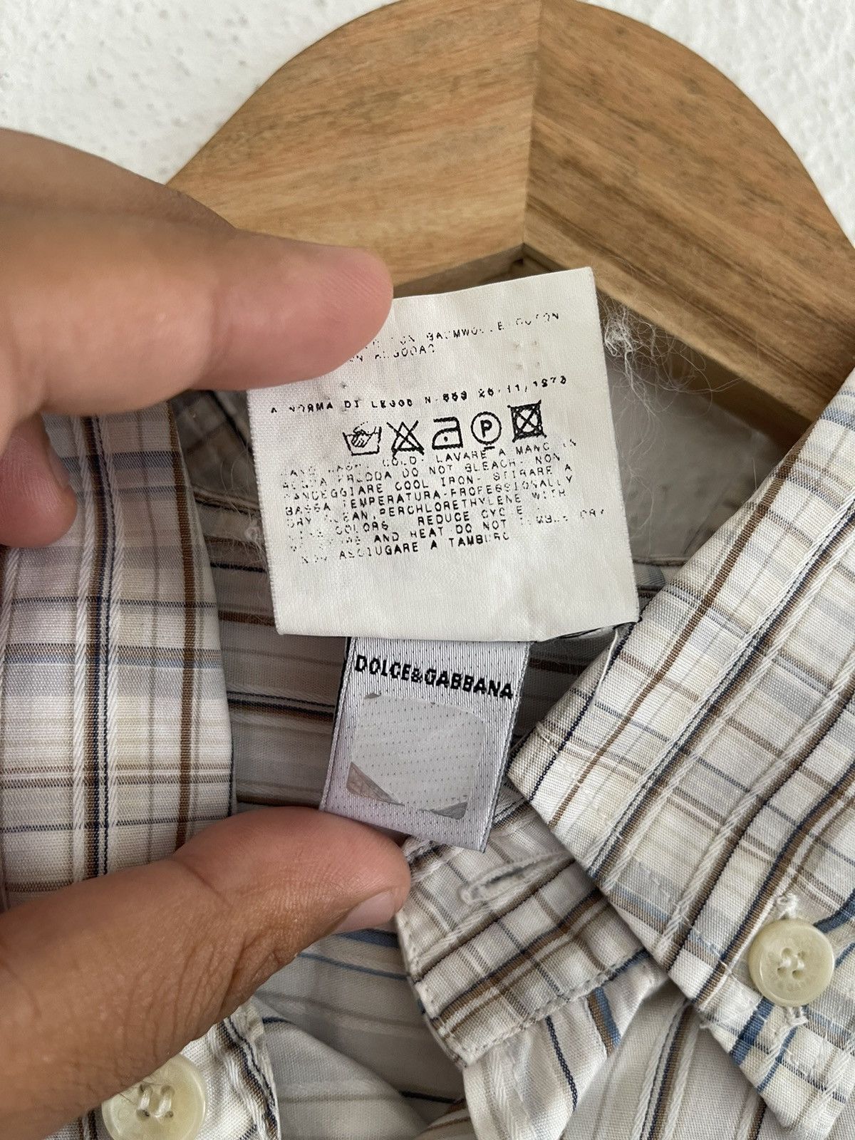 Dolce & Gabbana Dolce Gabbana Button Shirts Ittierre Size US L / EU 52-54 / 3 - 5 Thumbnail
