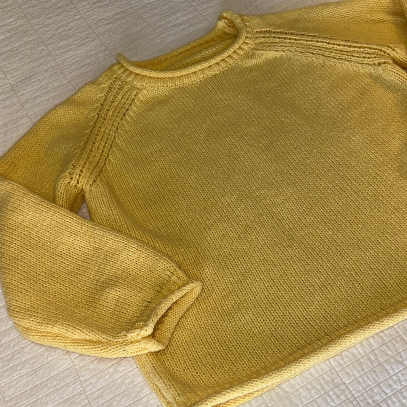 Team Cozy Knit Cozy Sweater Soft Yellow Sweater Large Oversized EUC Size L / US 10 / IT 46 - 3 Thumbnail