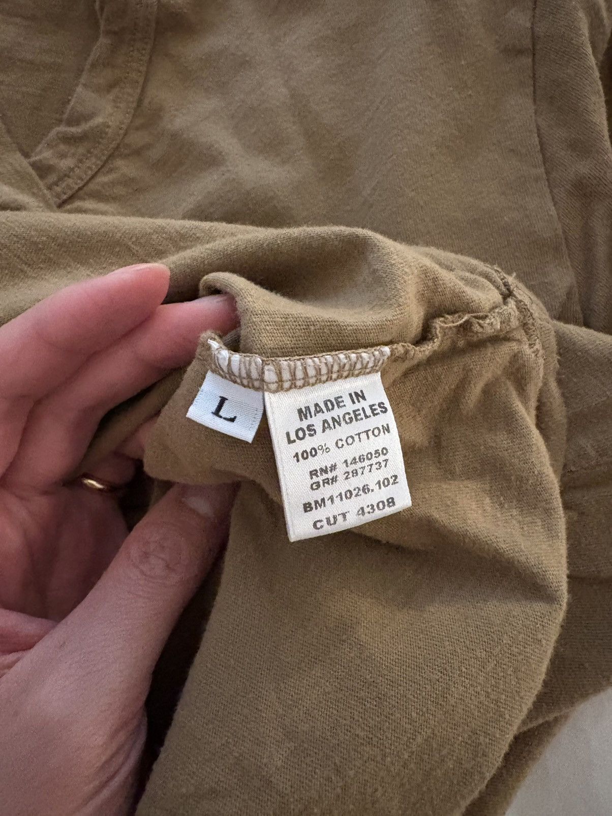 Buck Mason Buck Mason Pima Cotton Long Sleeve Size US L / EU 52-54 / 3 - 5 Thumbnail