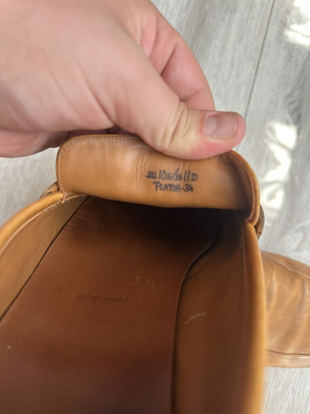 Bally BALLY LEATHER FLATS VINTAGE Size US 11 / EU 44 - 11 Thumbnail