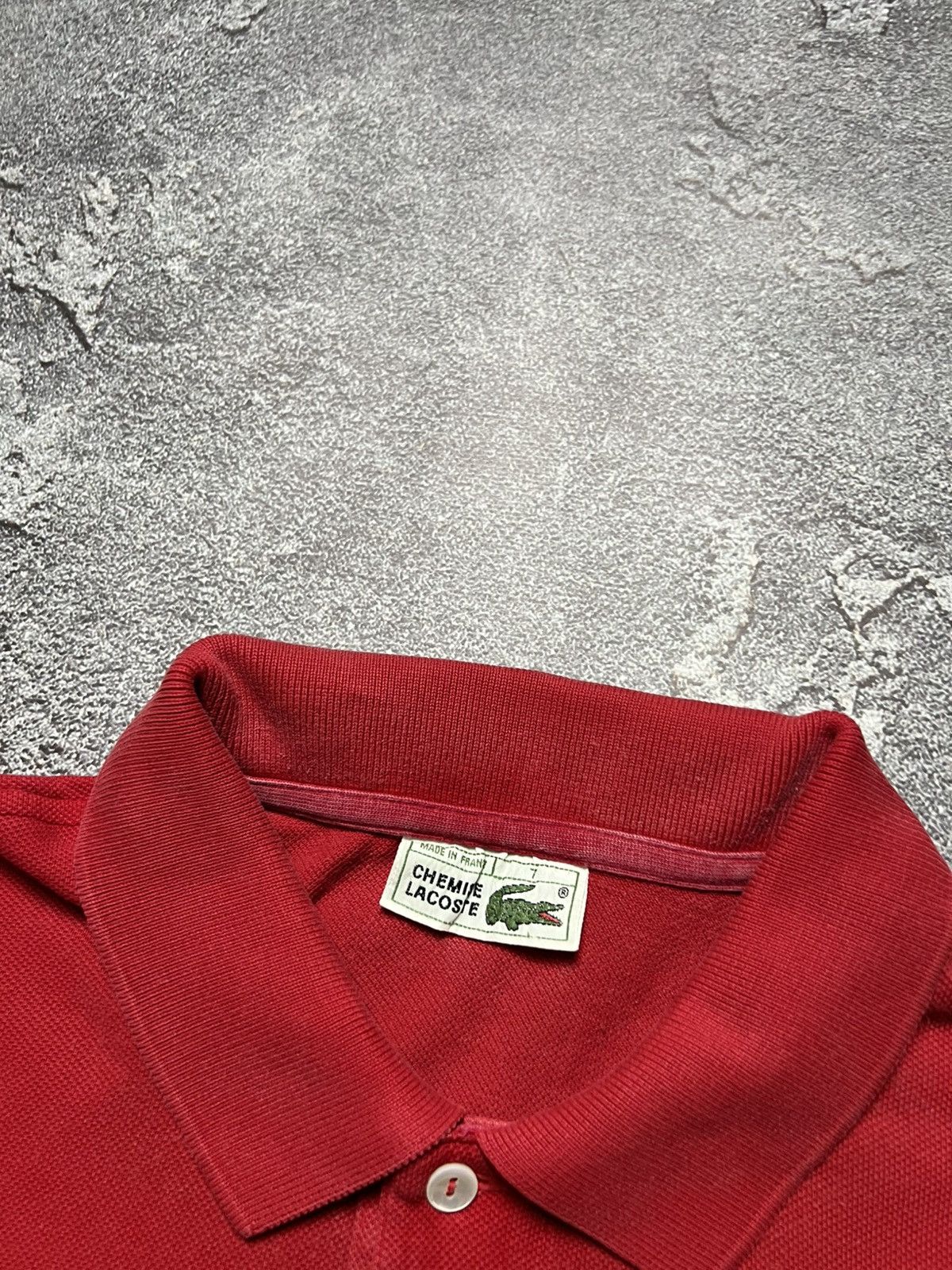 Lacoste 90x Vintage Lacoste T-Shirt Big Logo Lampas Striped Hoodie Size US XL / EU 56 / 4 - 4 Thumbnail
