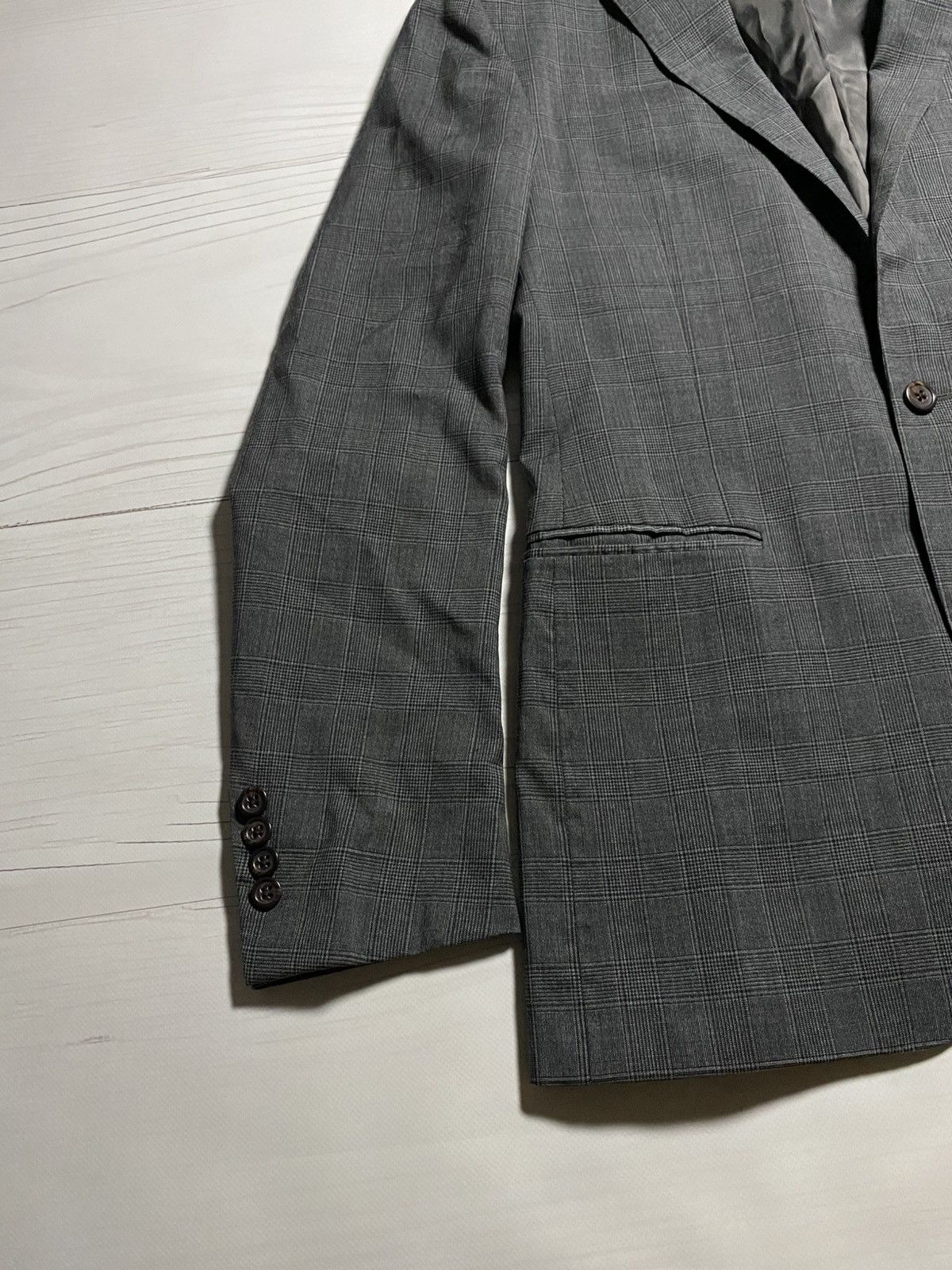 Polo Ralph Lauren Polo ralph lauren custom fit plaid blazer Size 40R - 13 Thumbnail