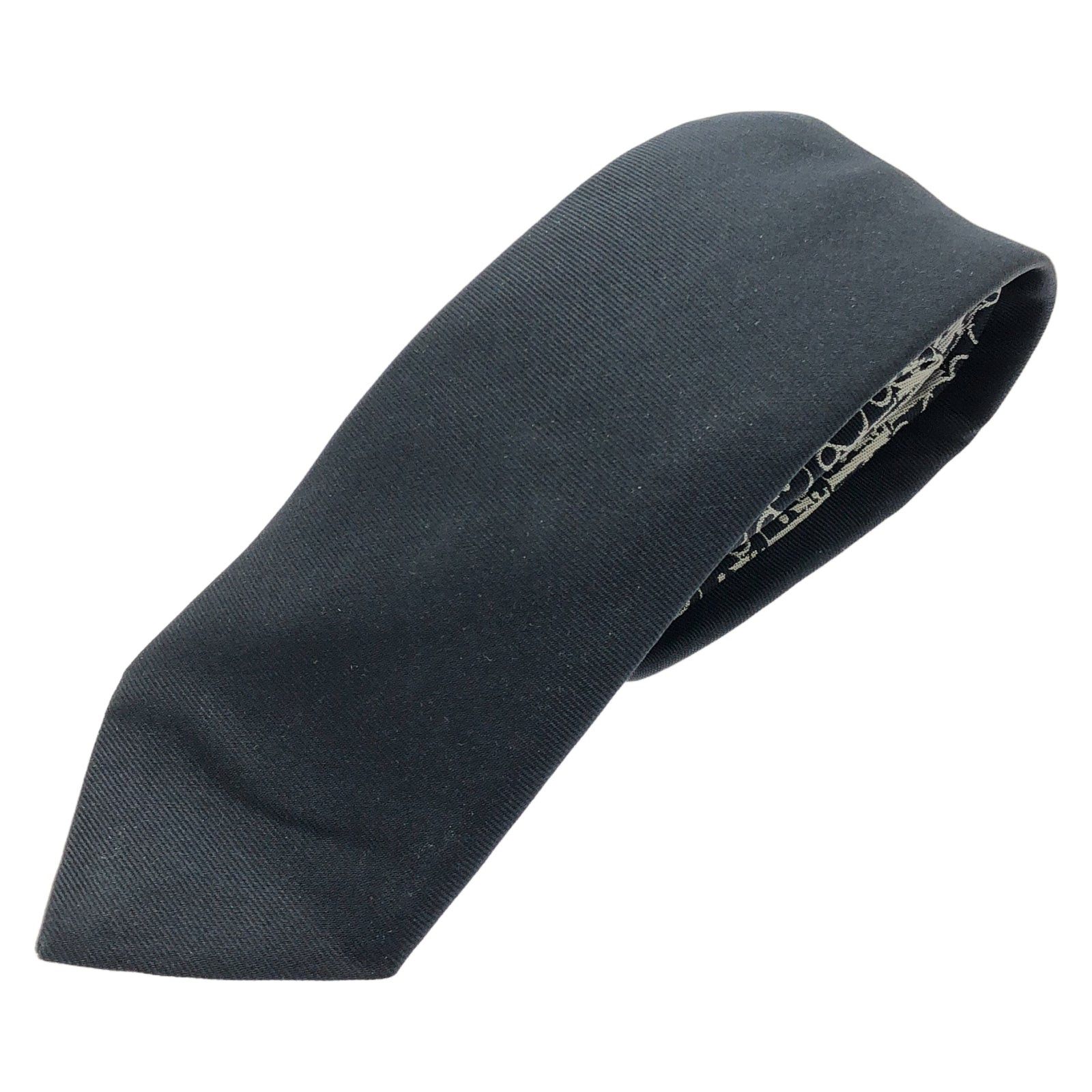Dior Dior Tie Silk Navy Size ONE SIZE - 1 Thumbnail