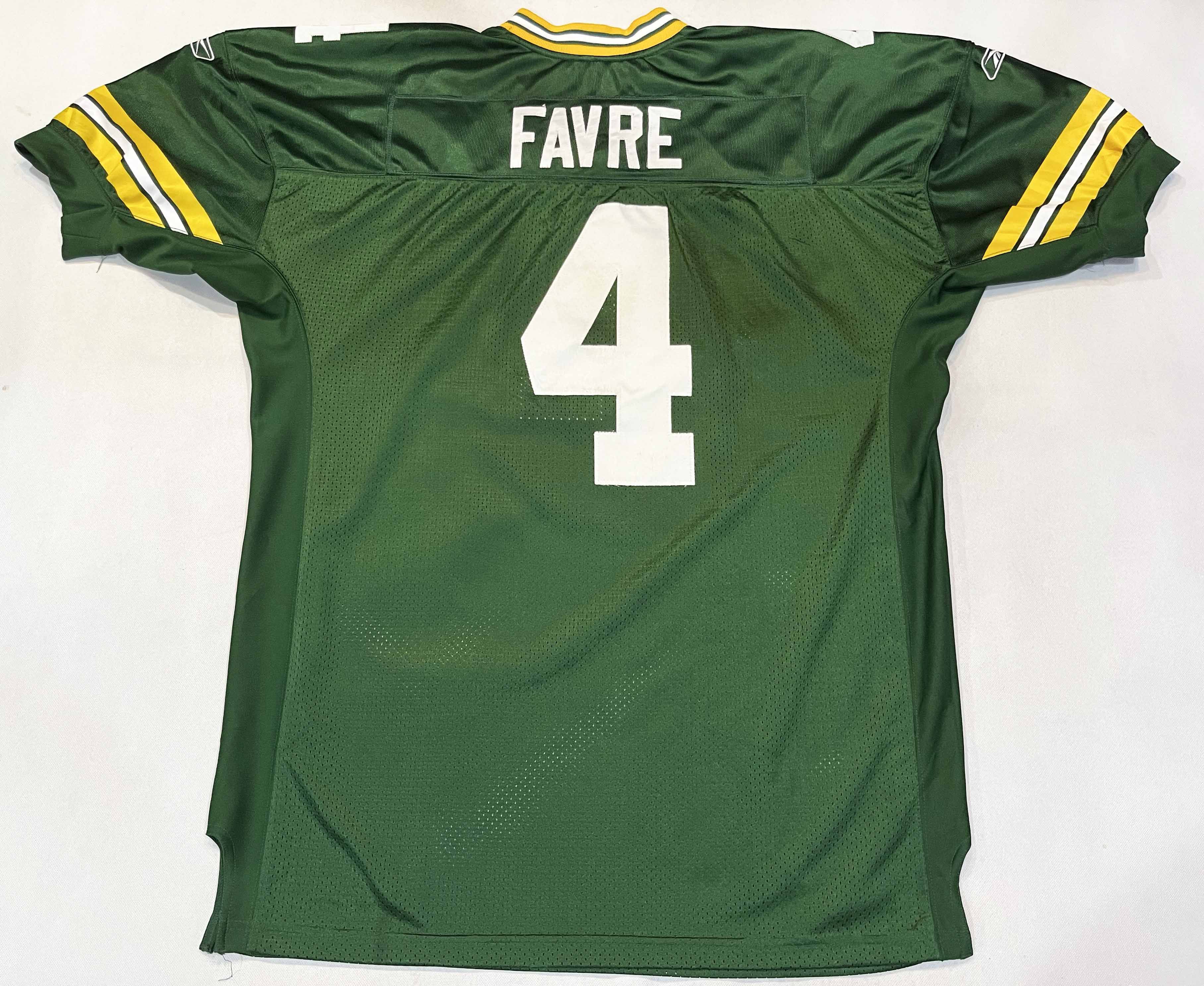 Reebok Reebok On Field NFL Green Bay Packers BRETT FAVRE #4 Jersey Size US XL / EU 56 / 4 - 4 Thumbnail