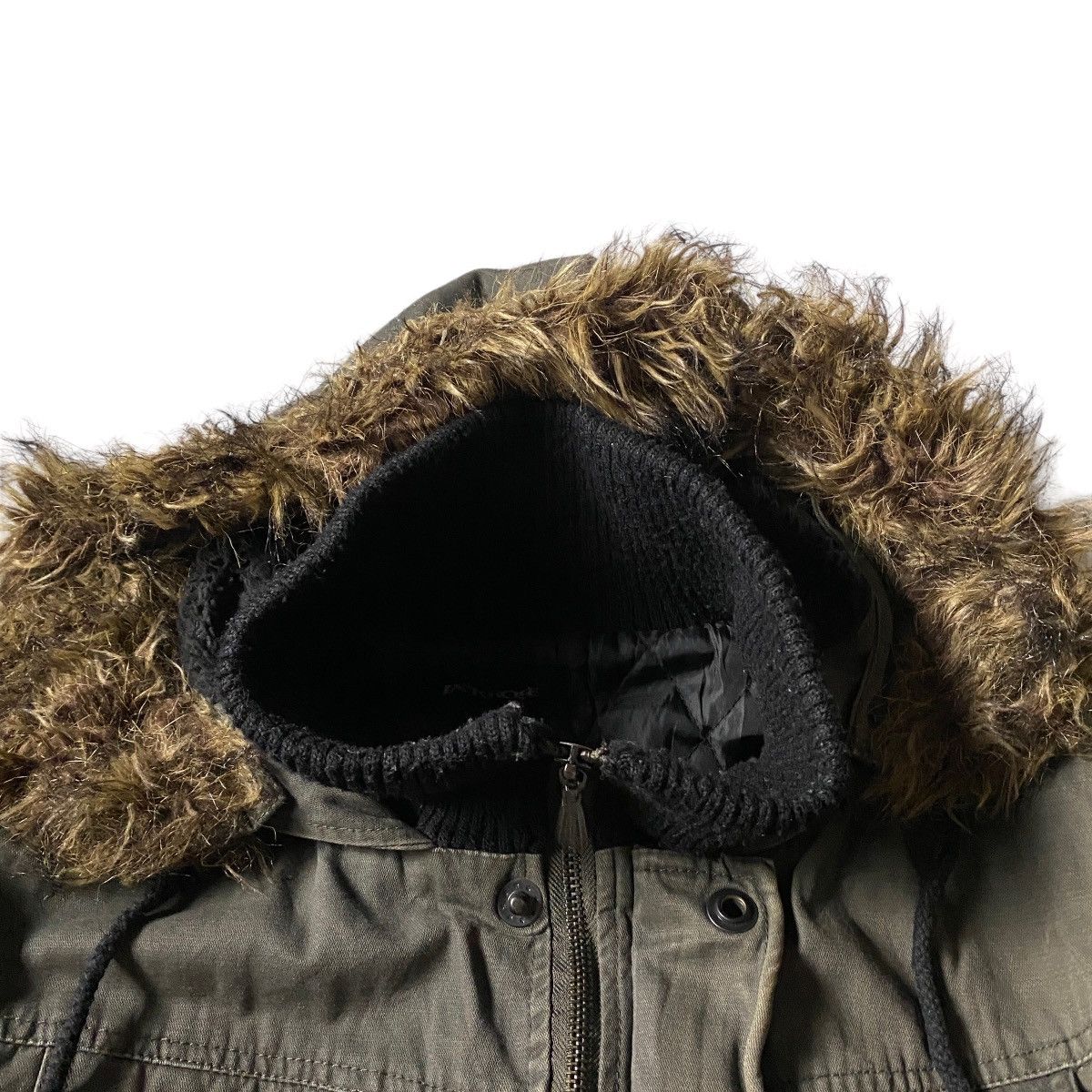 If Six Was Nine 2000's Jackrose Japanese Fur Raccoon Bomber Jacket Size US M / EU 48-50 / 2 - 13 Thumbnail