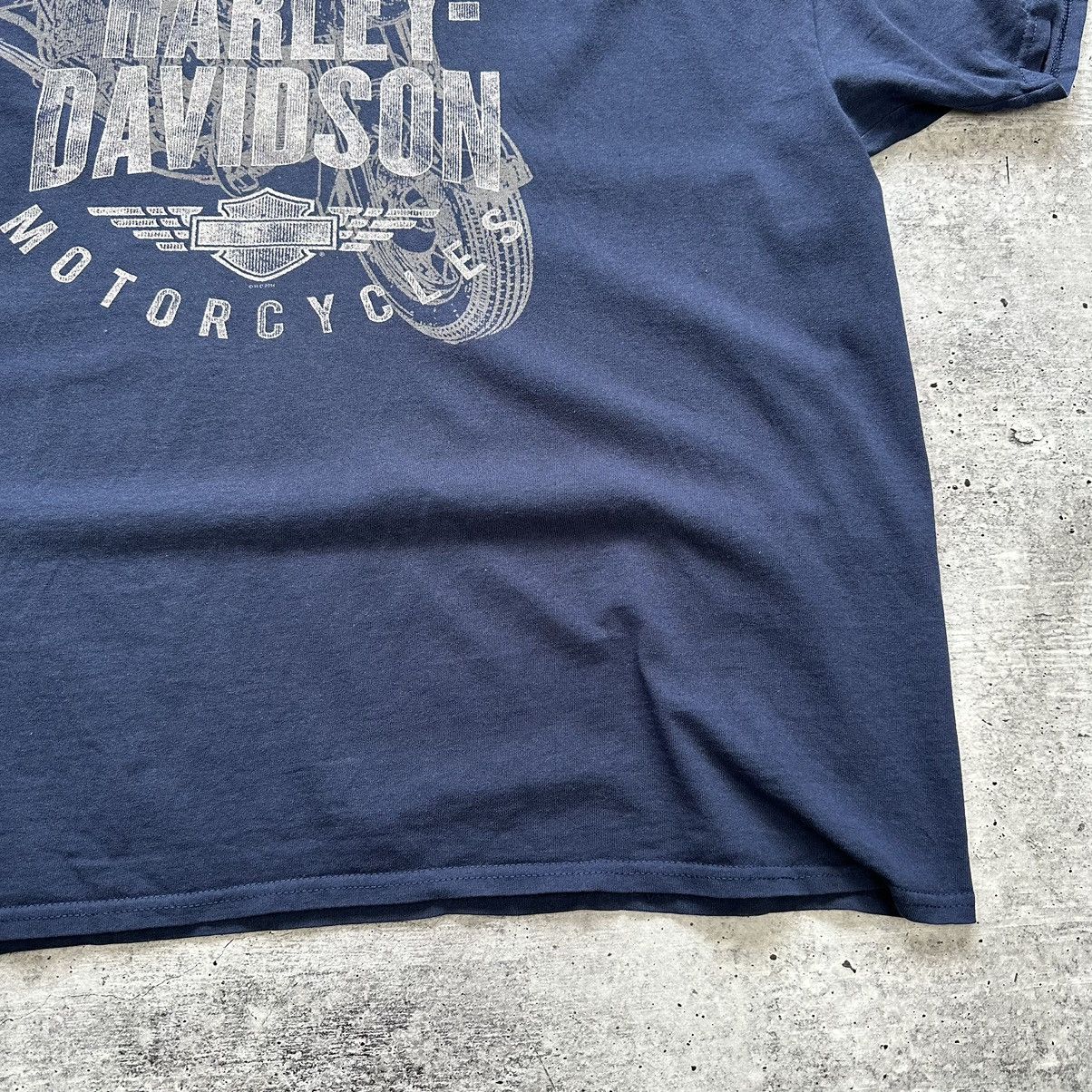 Harley Davidson Harley Davidson France T-shirt Blue Men’s Size 2XL Size US XXL / EU 58 / 5 - 4 Thumbnail