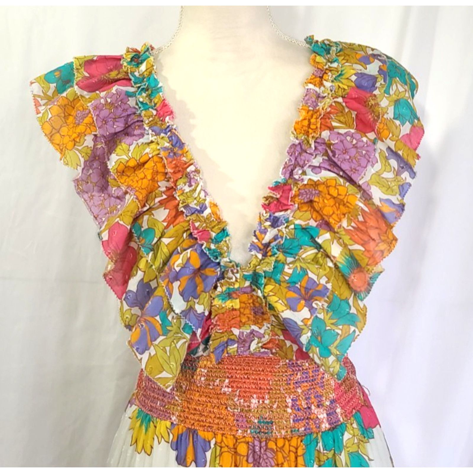 Anthropologie Anthropologie Love The Label Minnie Azalea Midi Dress XS Size XS / US 0-2 / IT 36-38 - 5 Thumbnail