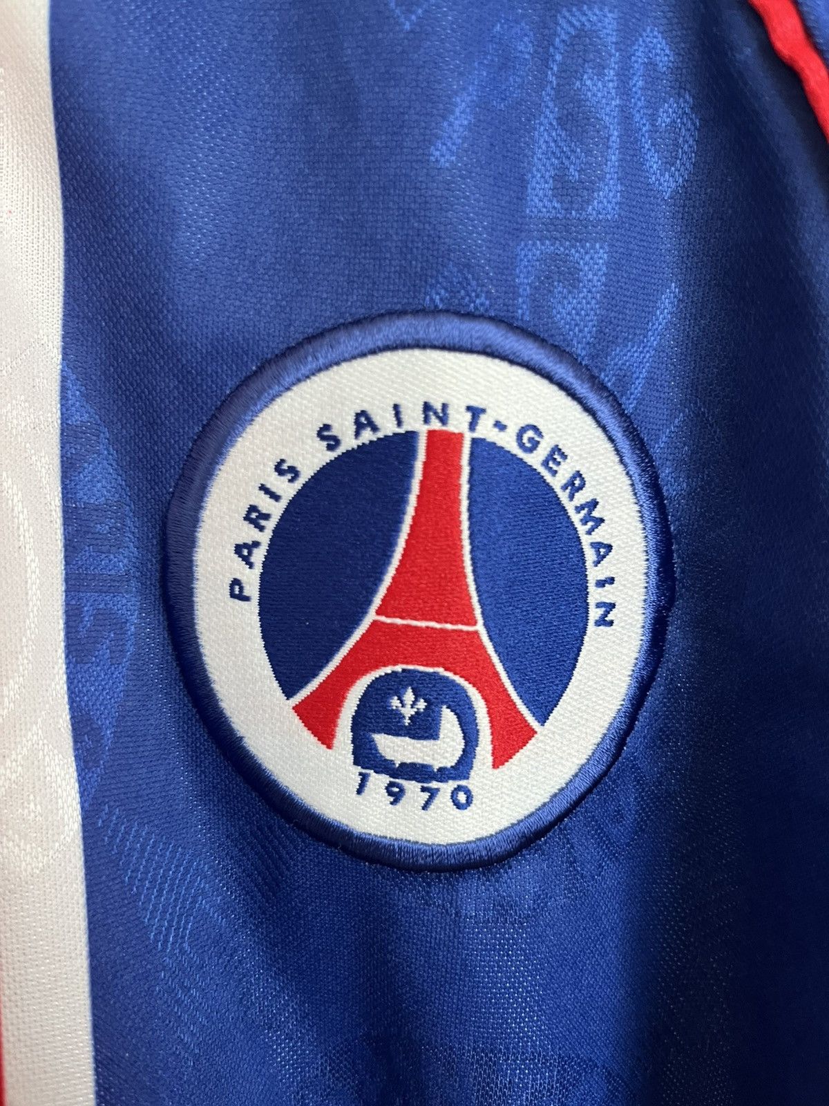 Nike Paris Saint-Germain 1996–97 Home Kit Size US XL / EU 56 / 4 - 5 Thumbnail