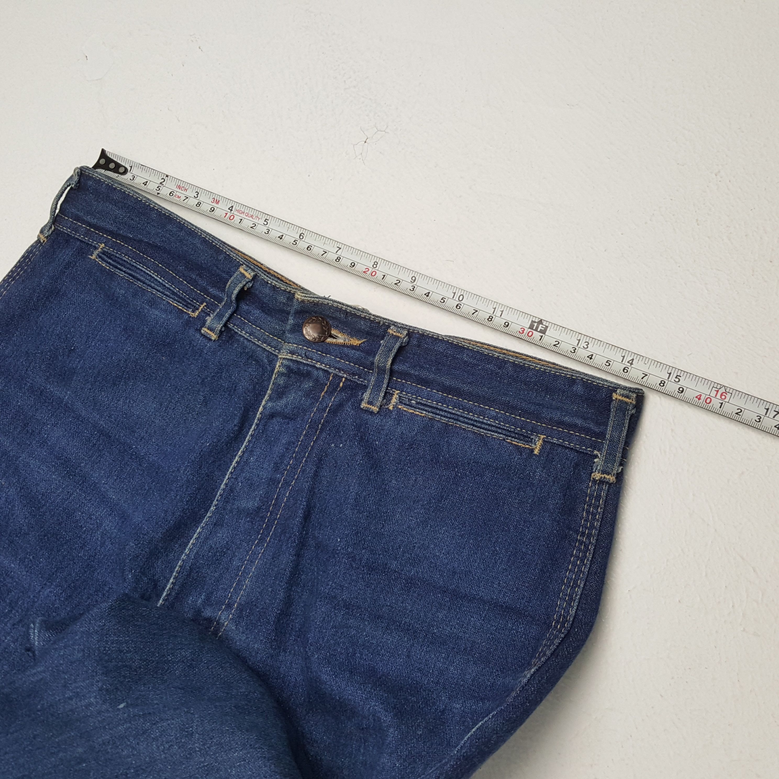 If Six Was Nine × Vintage WEST COAST Streetwear Fashion Baggy Style Jeans Size 29" - 7 Thumbnail