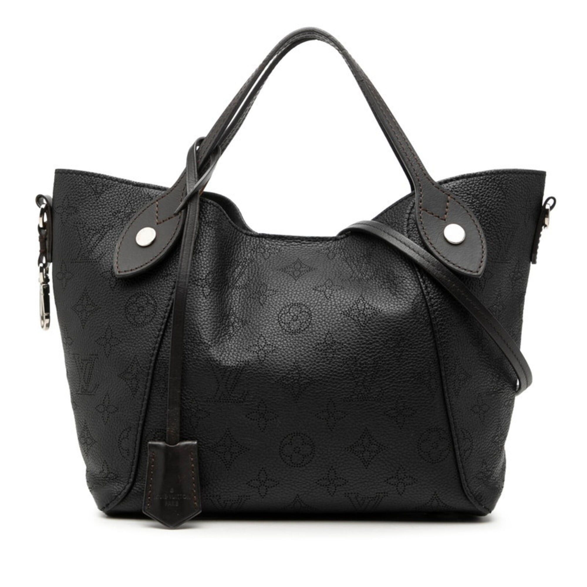 Louis Vuitton Louis Vuitton Monogram Mahina PM Handbag/Shoulder Bag 2-Way M54350 Noir Black Leather Women's LOUIS VUITTON Size ONE SIZE - 1 Thumbnail