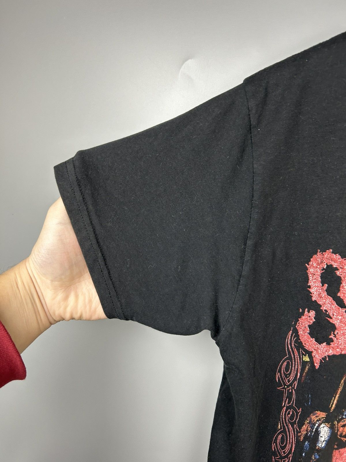 Band Tees Slipknot Black Band T Shirt Size US M / EU 48-50 / 2 - 4 Thumbnail