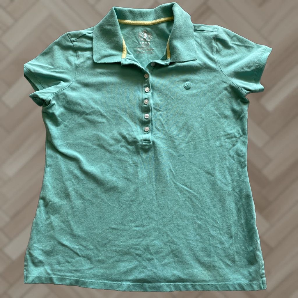 Izod IZOD Polo Shirt Women’s M Green Polyester & Spandex Activewear Golf Top / 18-2 Size M / US 6-8 / IT 42-44 - 1 Thumbnail