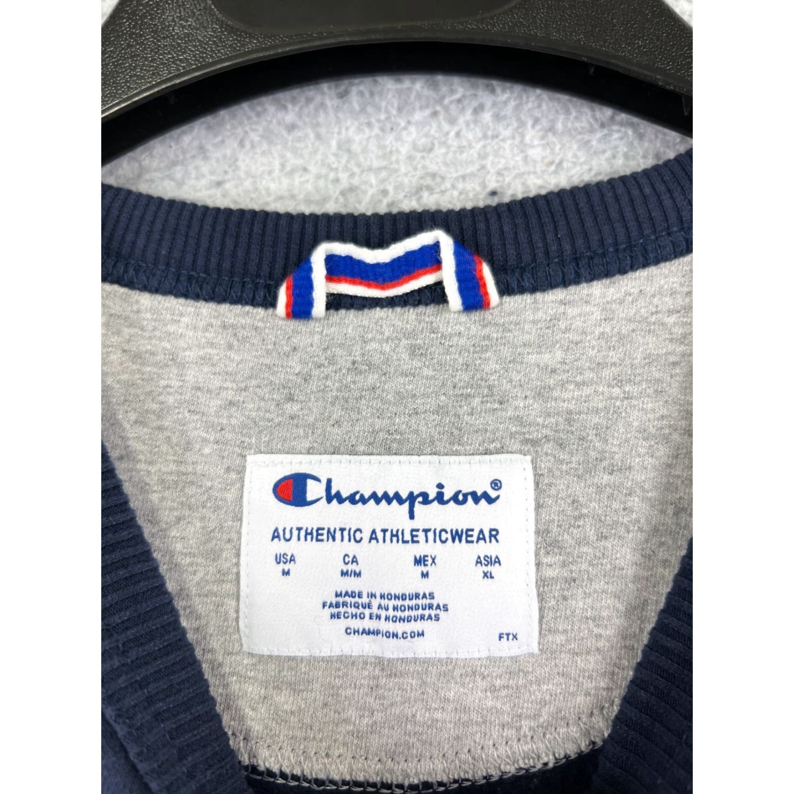 Champion Champion Sweater Adult Medium Blue Crew Neck Cotton Blend Outdoor Sweatshirt Size US M / EU 48-50 / 2 - 3 Thumbnail