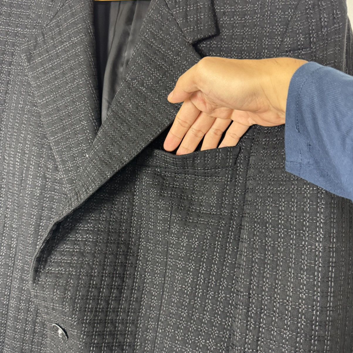Versace Gianni Versace Block Pattern Rare Italian Coat Size US M / EU 48-50 / 2 - 14 Thumbnail