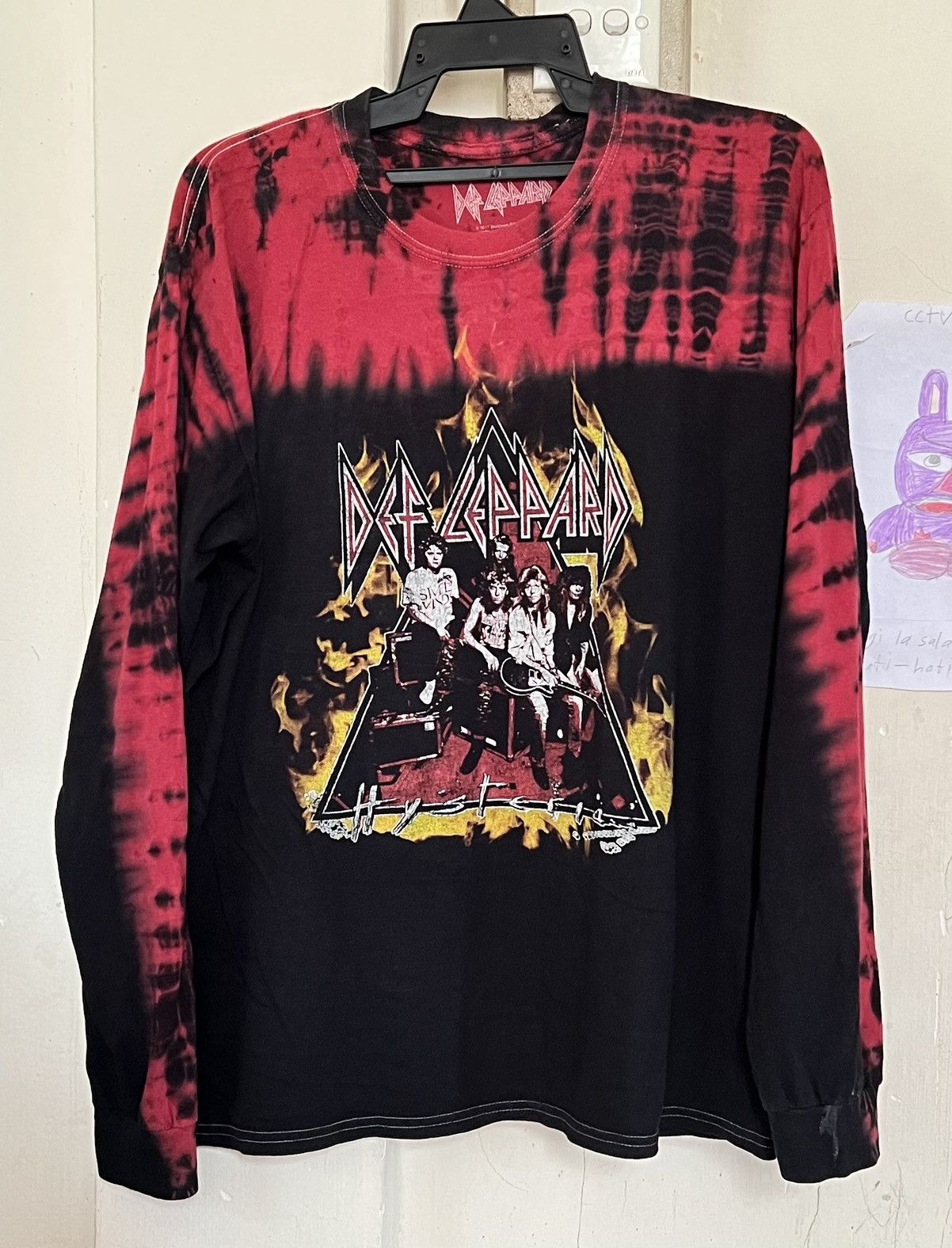 Band Tees × Def Leppard Vintage Band Def Leppard Tie Dye Size US M / EU 48-50 / 2 - 2 Thumbnail