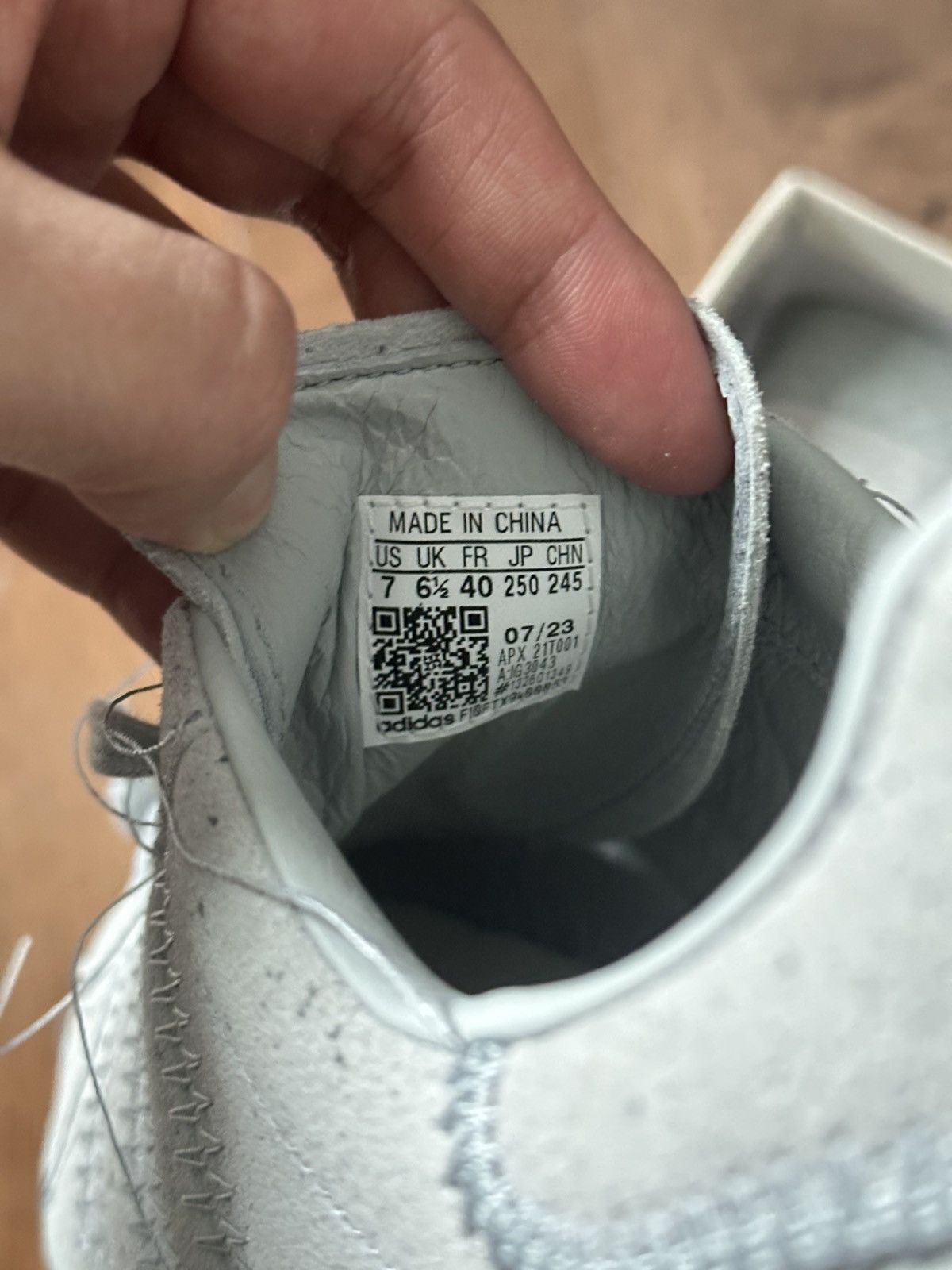 Y-3 adidas Y-3 Superstar Clear Onix Size US 7 / EU 40 - 6 Thumbnail